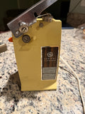 Vintage GE General Electric Yellow Can Opener & Knife Sharpener – Retro Kitchen Appliance
