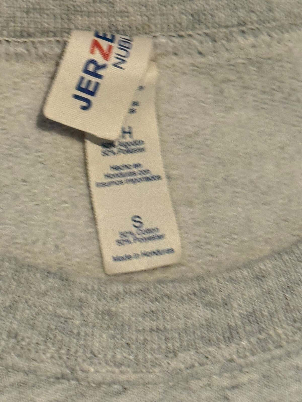 Vintage Alder Creek Cougars Jerzees Crewneck Sweatshirt – Heather Gray, Size S
