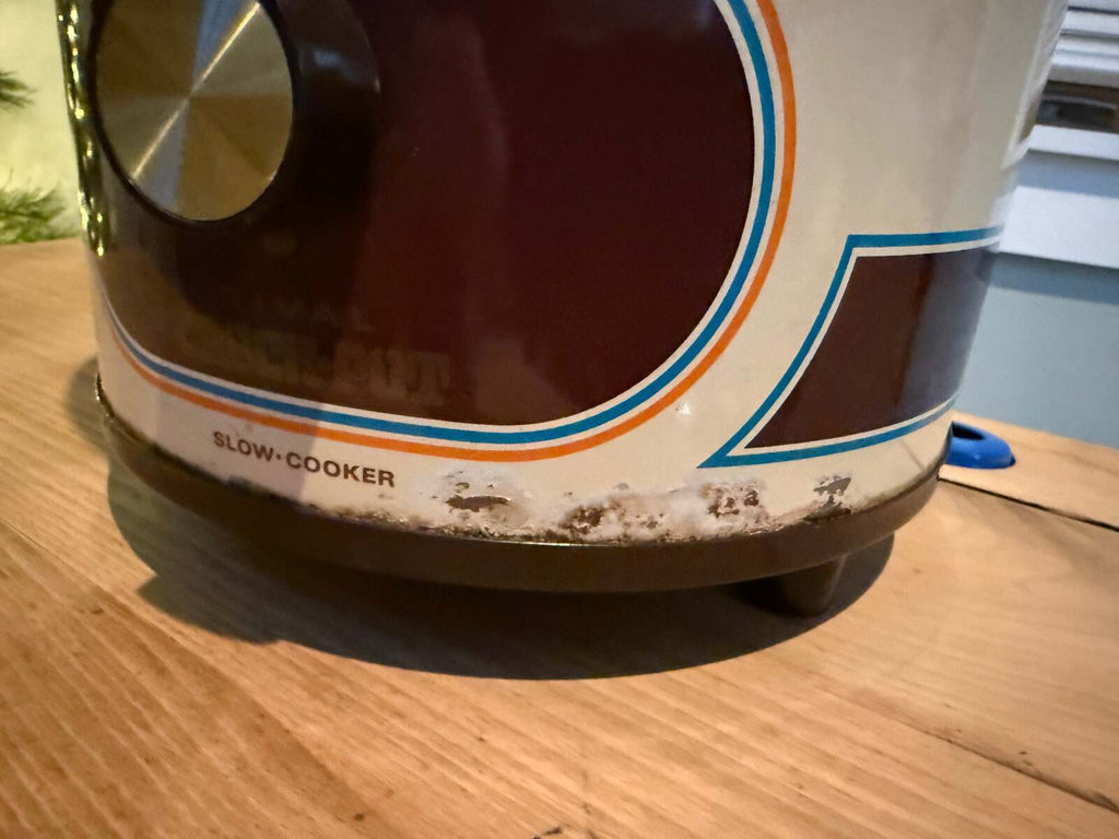 Vintage Rival Crock-Pot Slow Cooker Retro 1970s Style