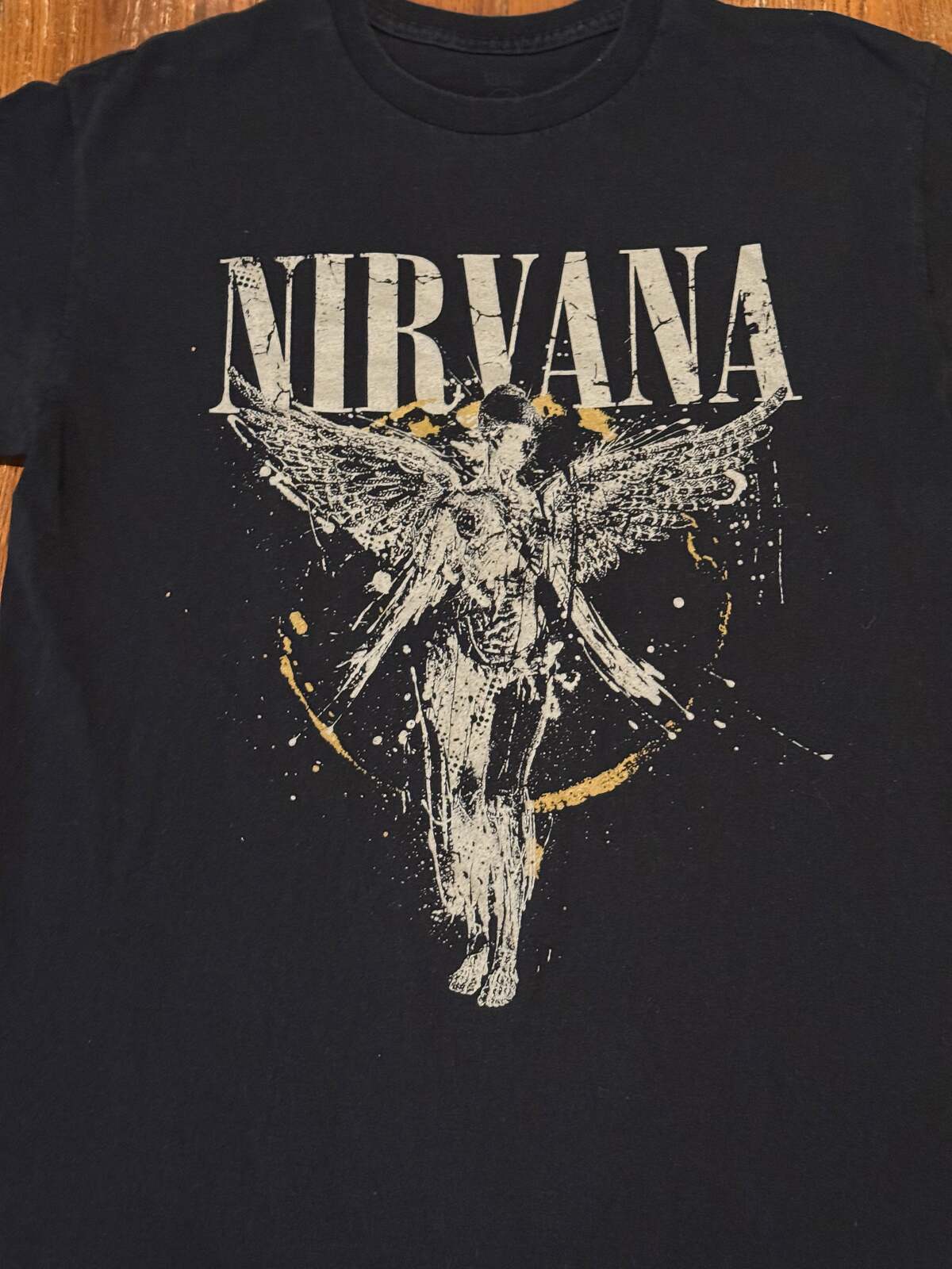 BLACK NIRVANA GRAPHIC T
