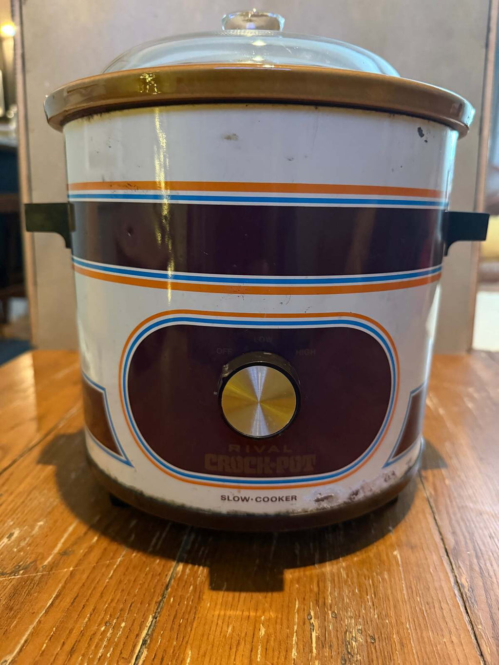 Vintage Rival Crock-Pot Slow Cooker Retro 1970s Style