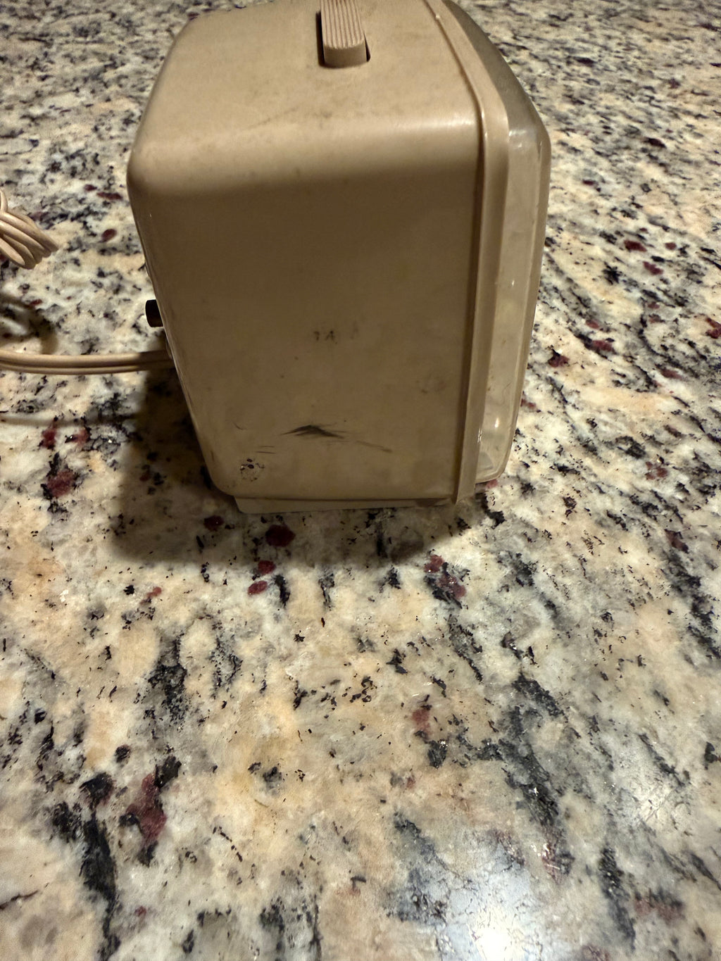 Vintage General Electric GE Snooz-Alarm Lighted Dial Alarm Clock – Ivory Mid Century