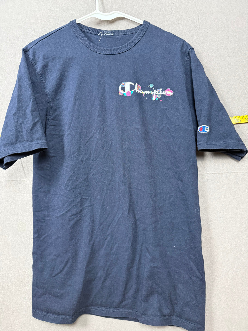 Vintage Champion Double-Sided Graphic T-Shirt