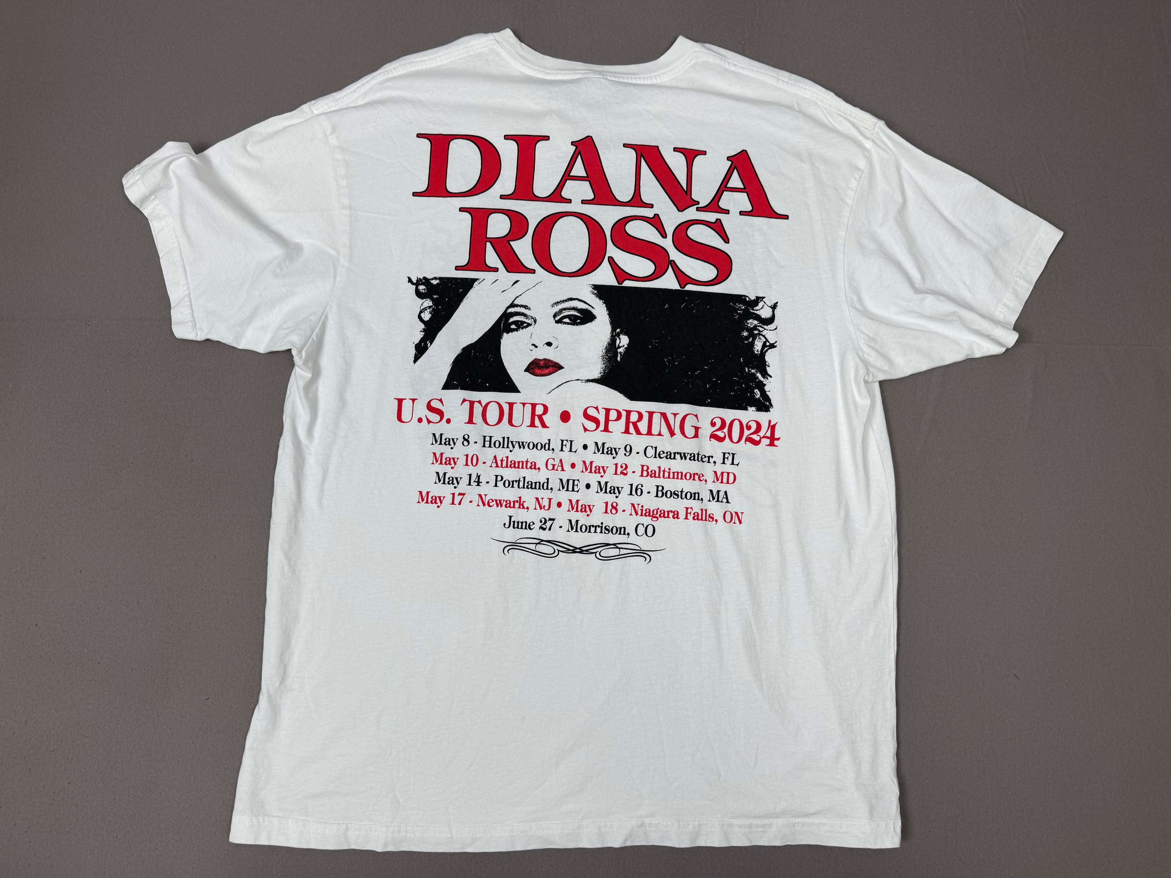 Diana Ross – US Spring 2024 Tour T-Shirt