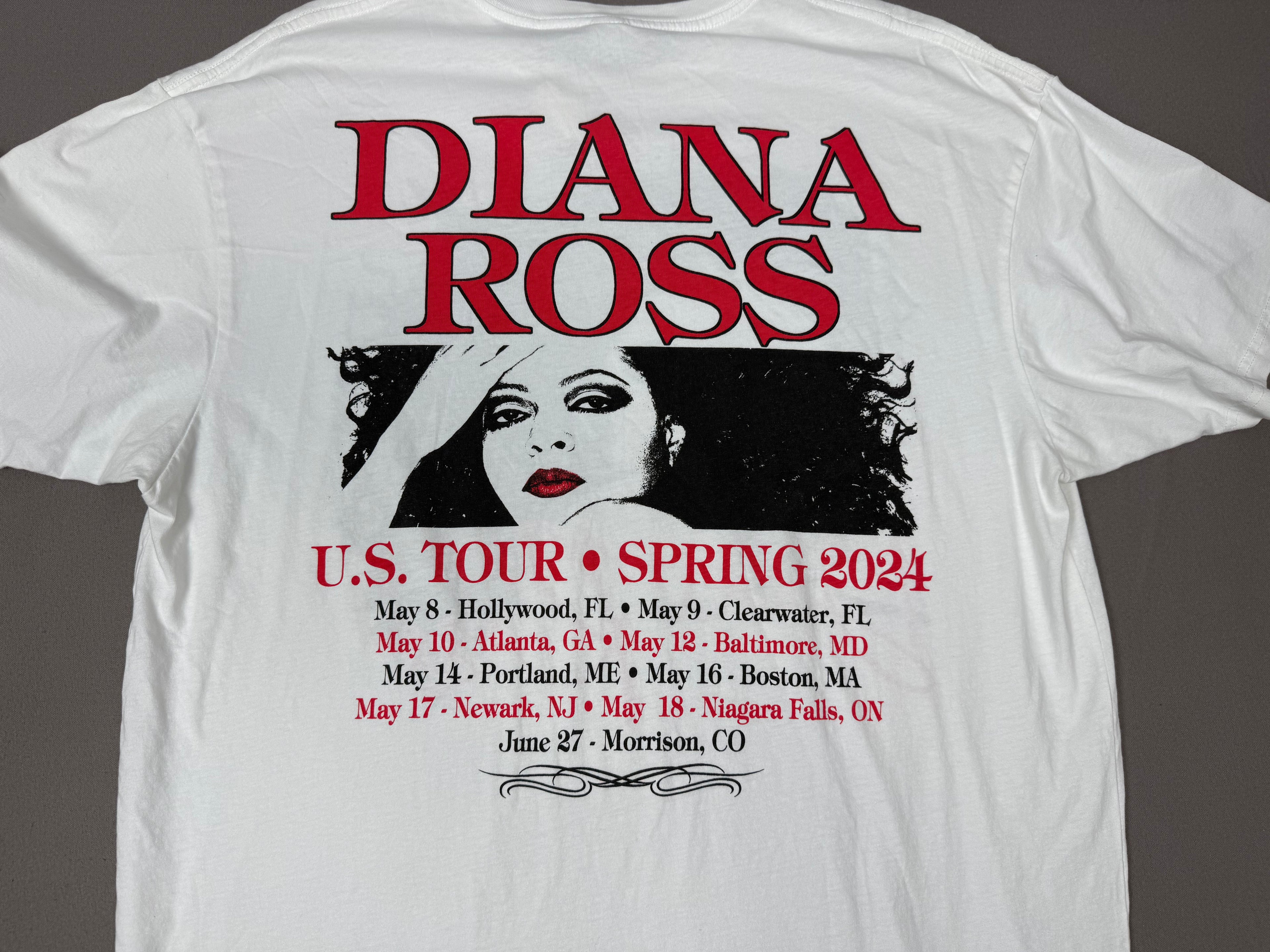 Diana Ross – US Spring 2024 Tour T-Shirt