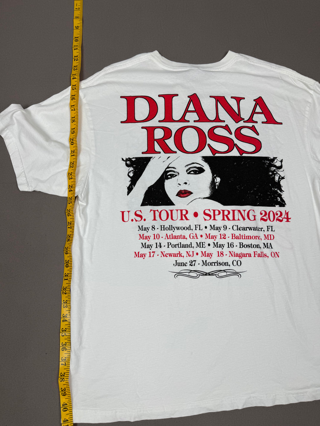 Diana Ross – US Spring 2024 Tour T-Shirt
