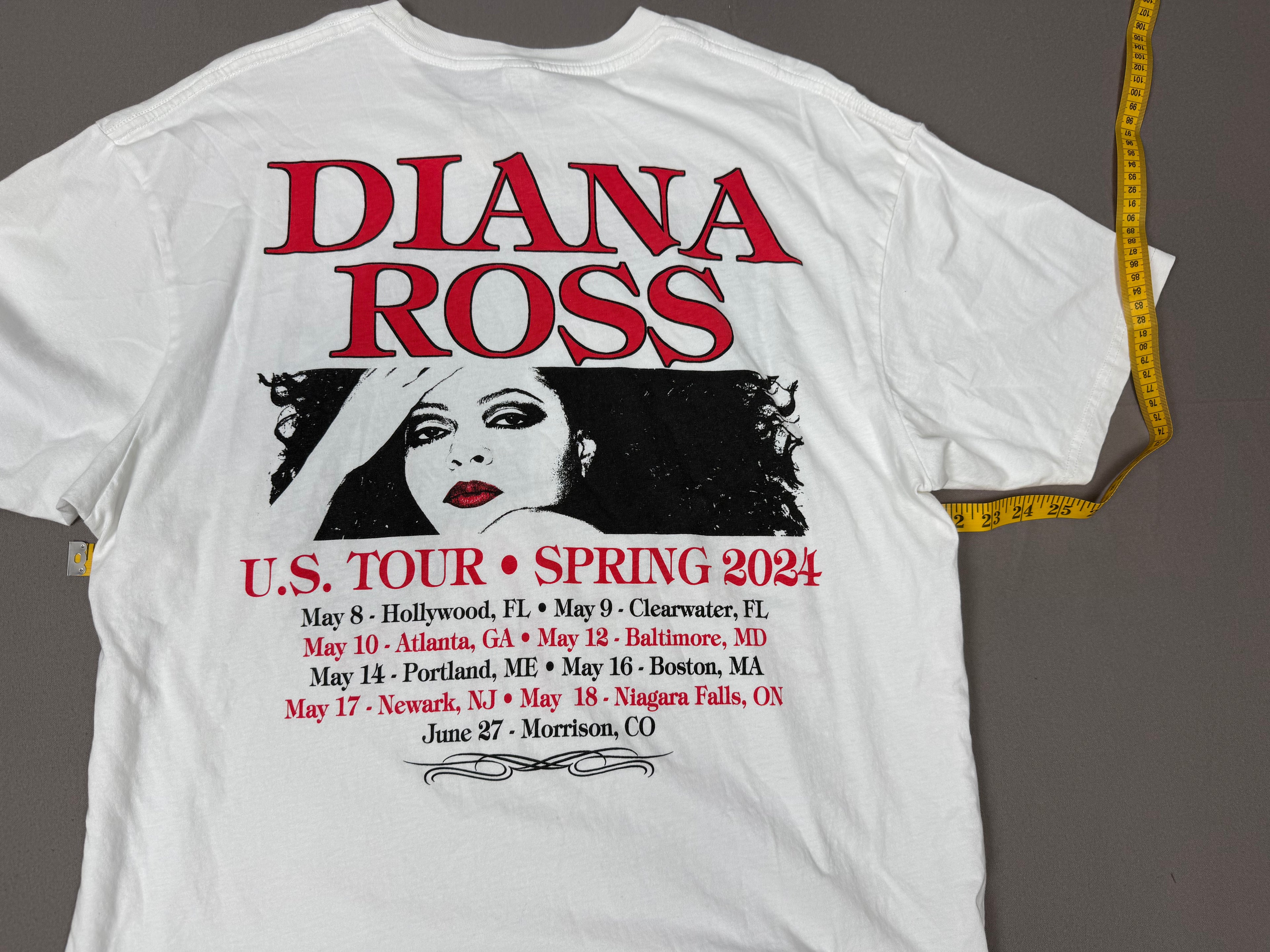 Diana Ross – US Spring 2024 Tour T-Shirt