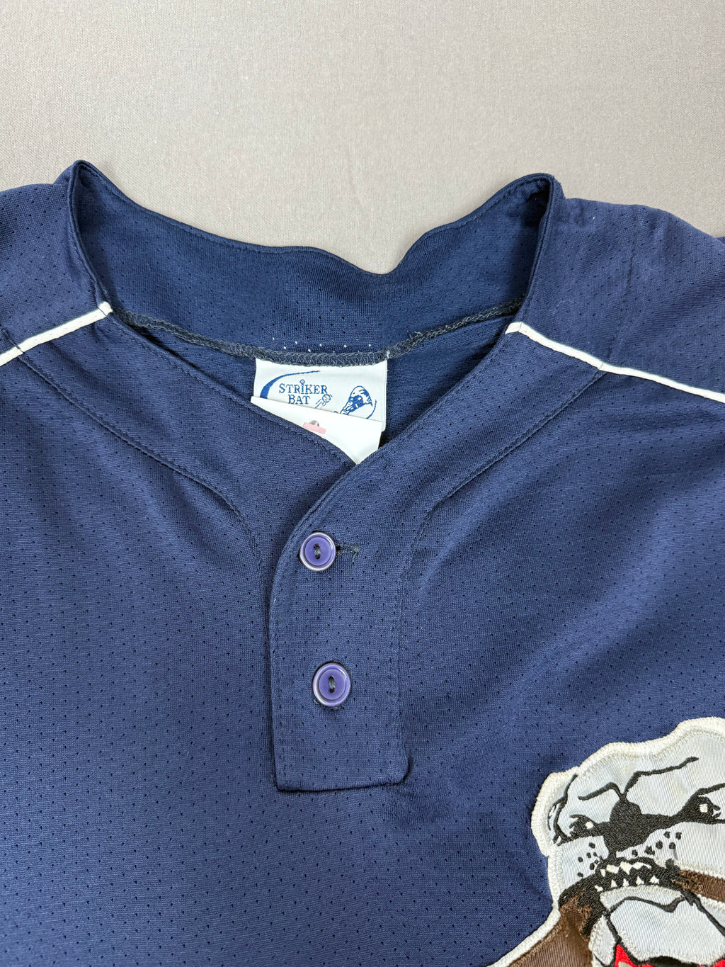 Baseball Button-Front Jersey – Size: XL