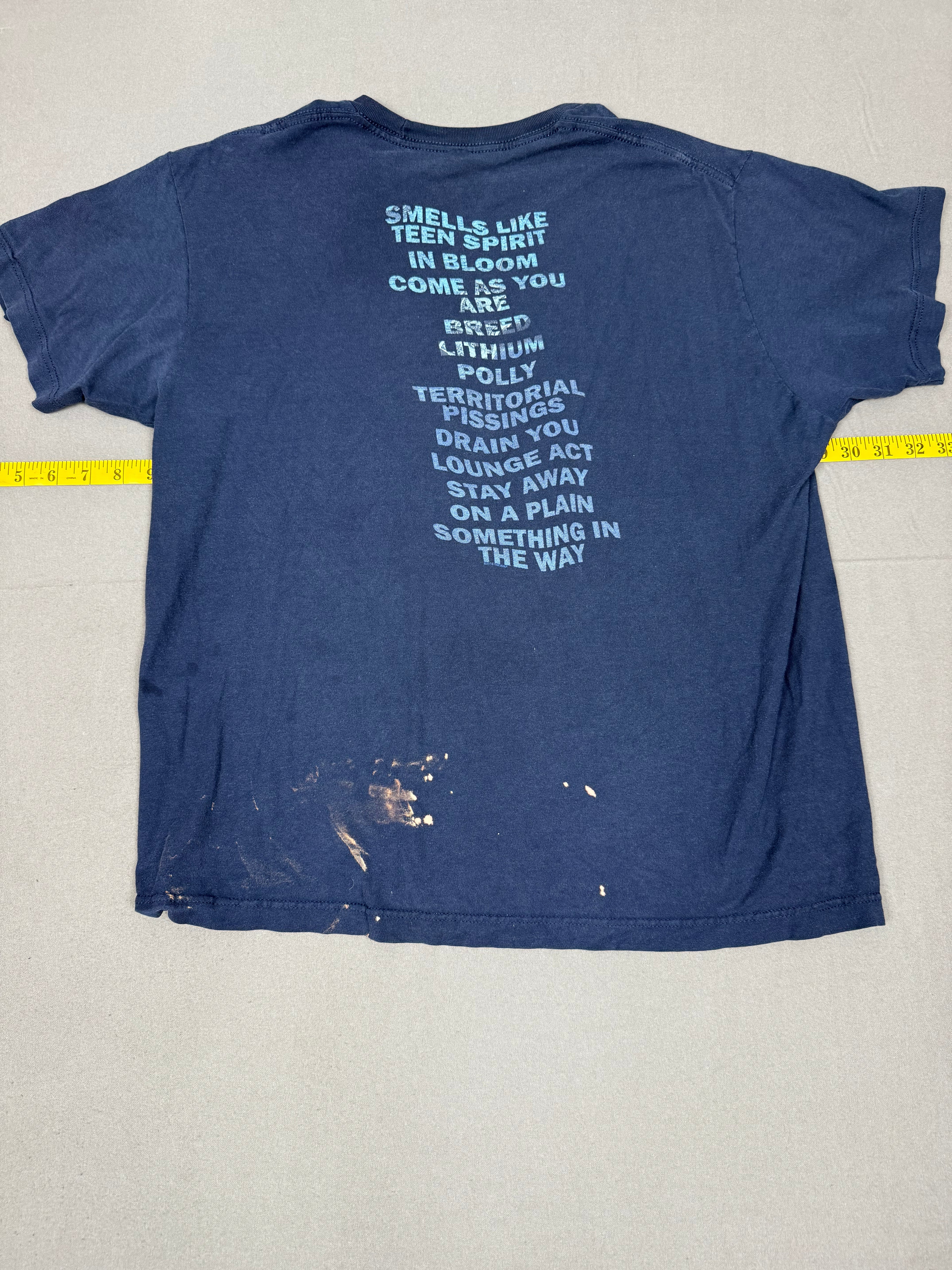 Nirvana – Album: Nevermind – Nevermind Tracklist Graphic T-Shirt