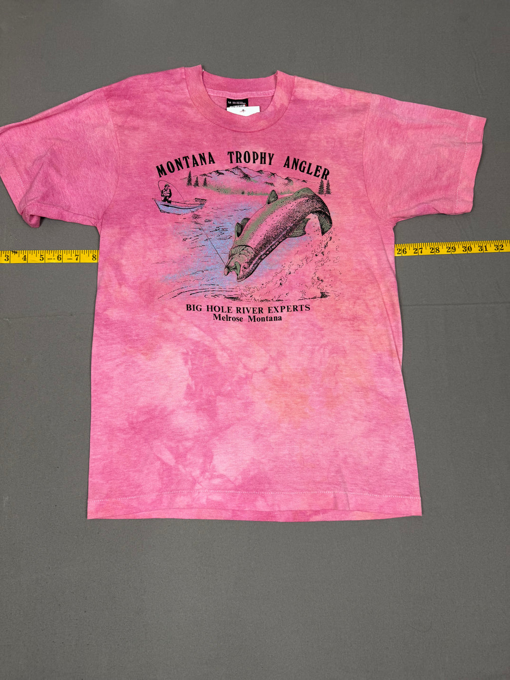 Vintage Montana Trophy Angler Graphic T-Shirt