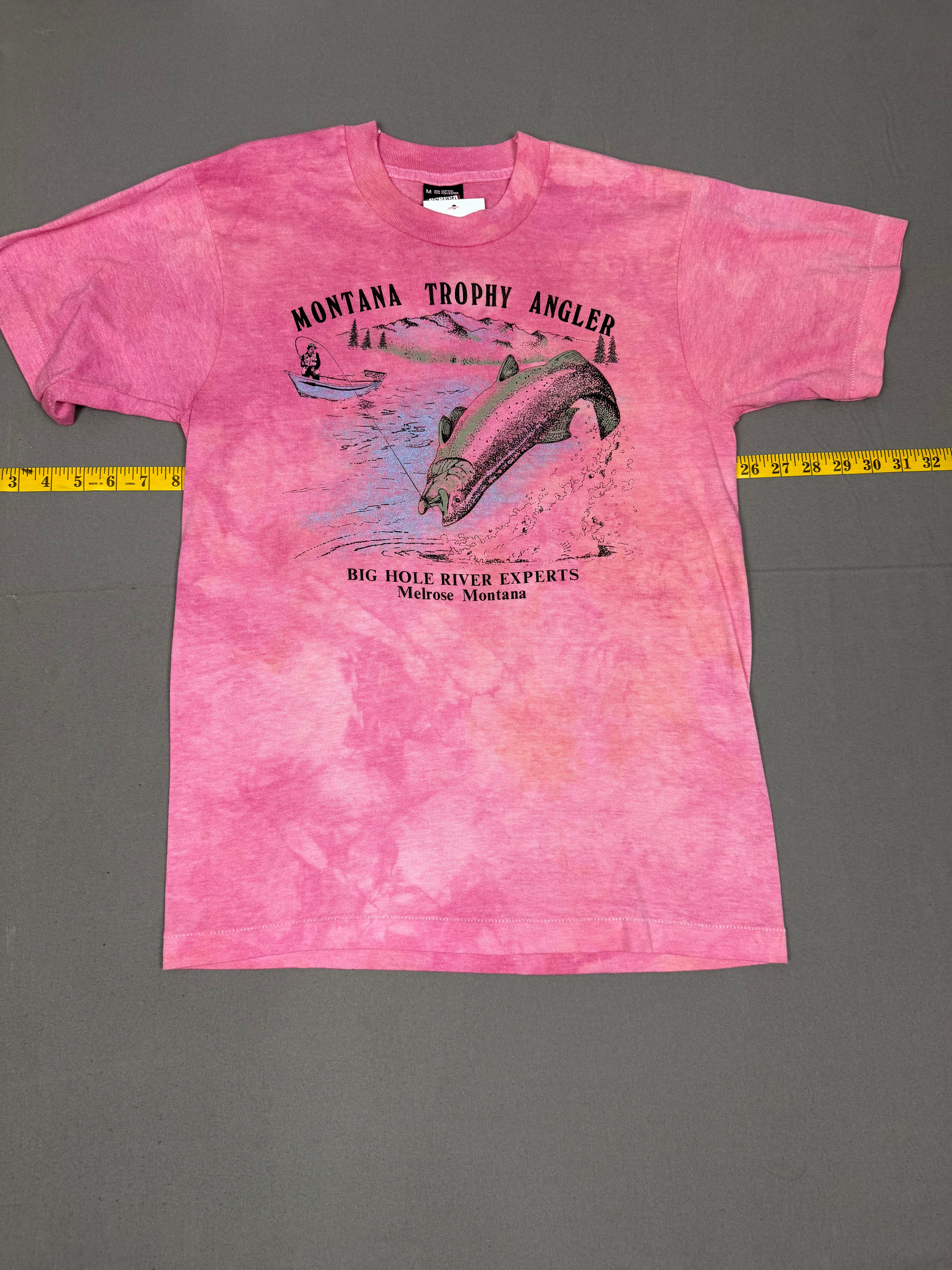 Vintage Montana Trophy Angler Graphic T-Shirt