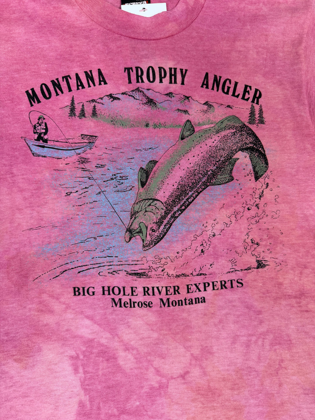 Vintage Montana Trophy Angler Graphic T-Shirt