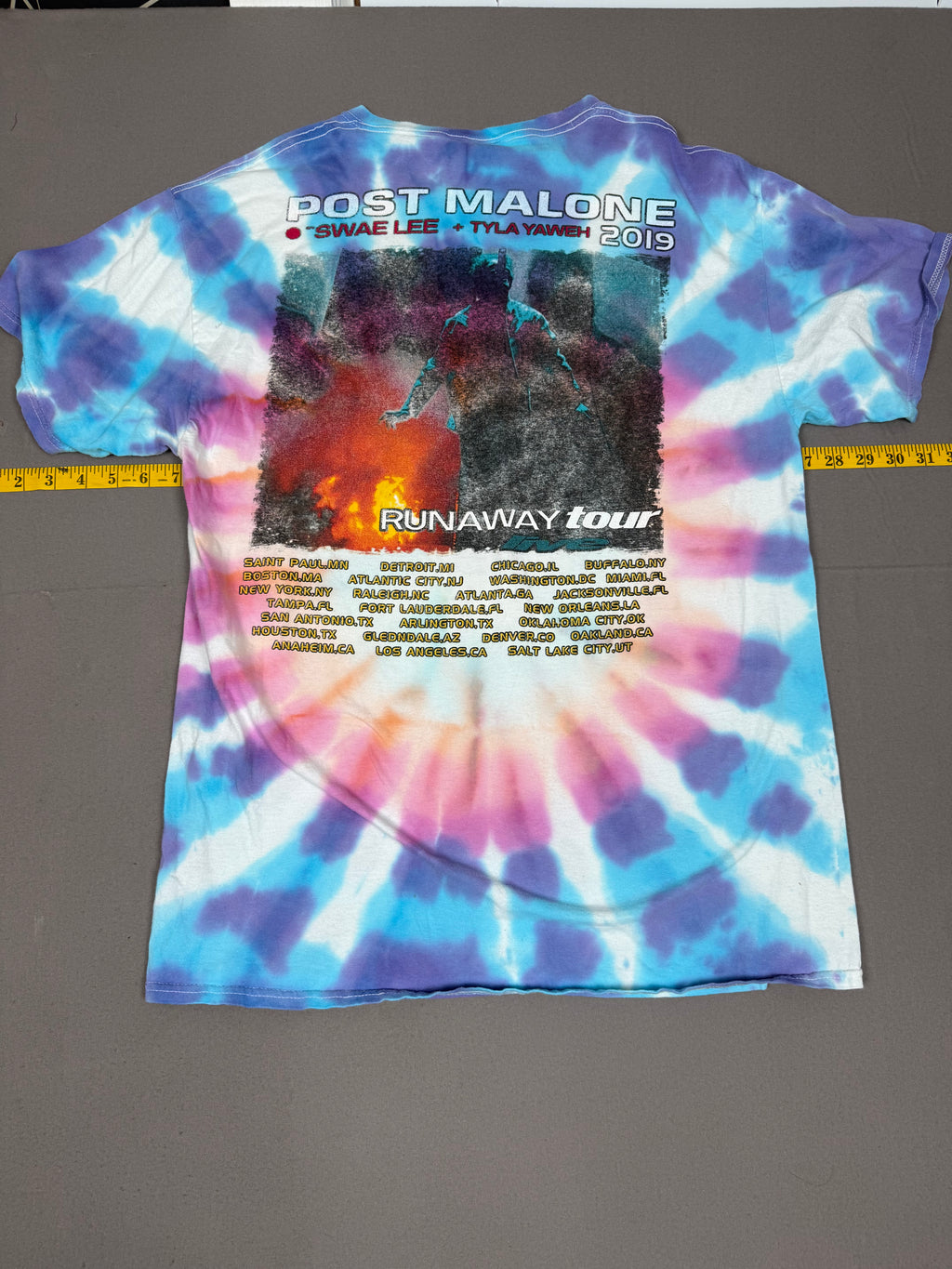 Runaway Tour – Year: 2019/ Post Malone Tour T
