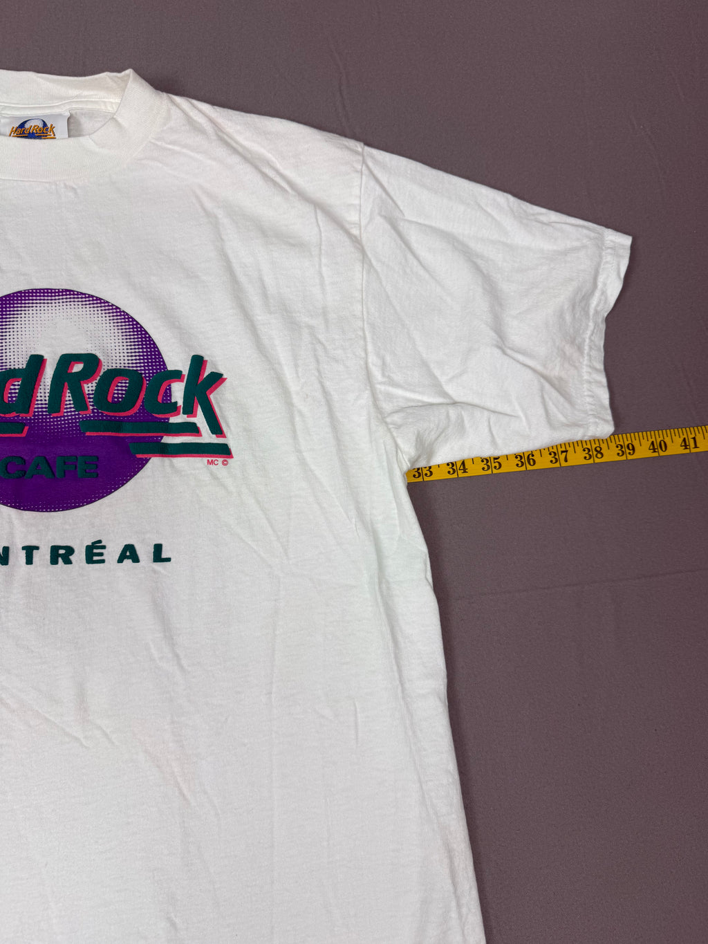 Hard Rock Cafe Vintage 90s Graphic T-Shirt Adult Large