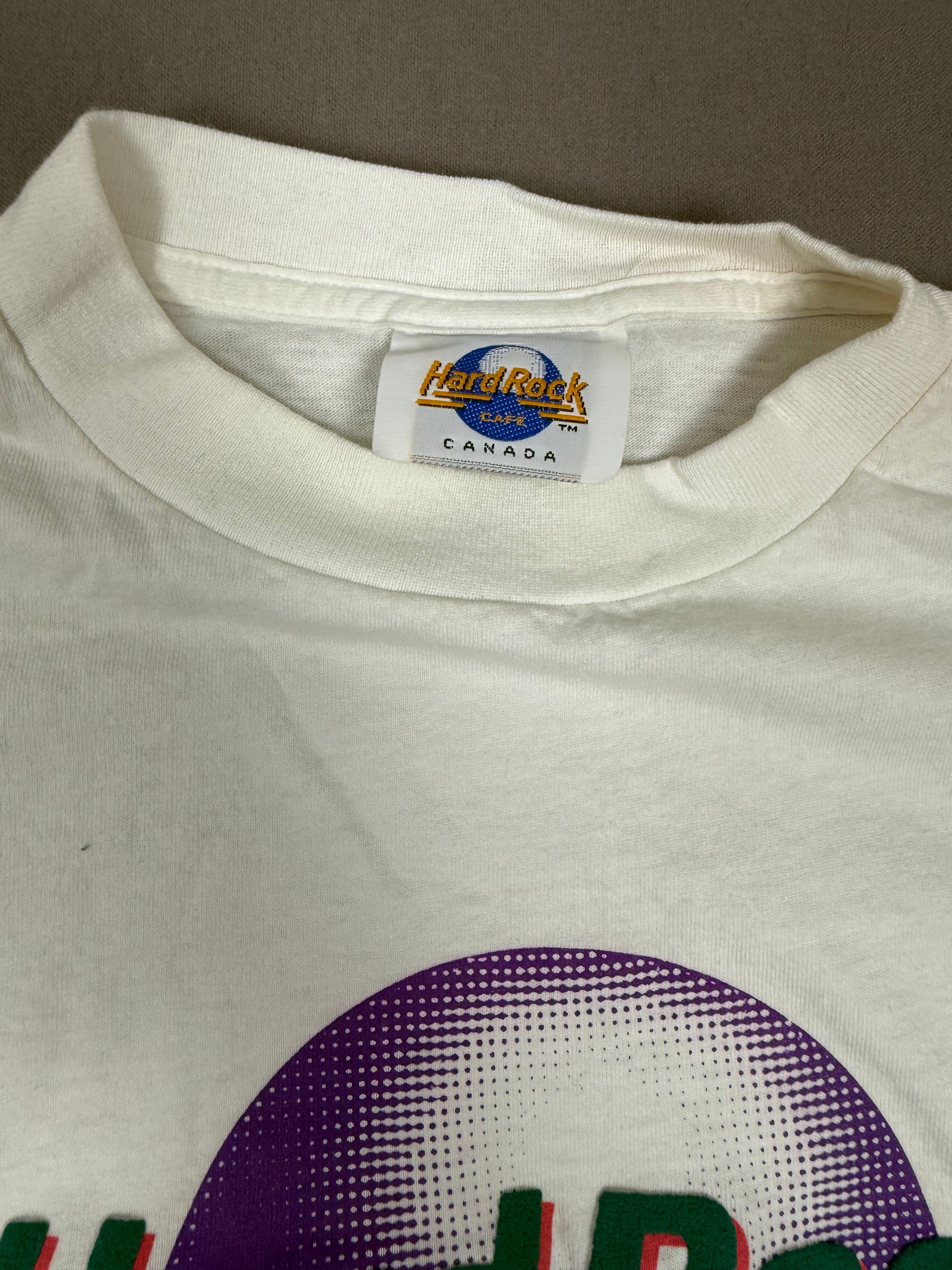 Hard Rock Cafe Vintage 90s Graphic T-Shirt Adult Large