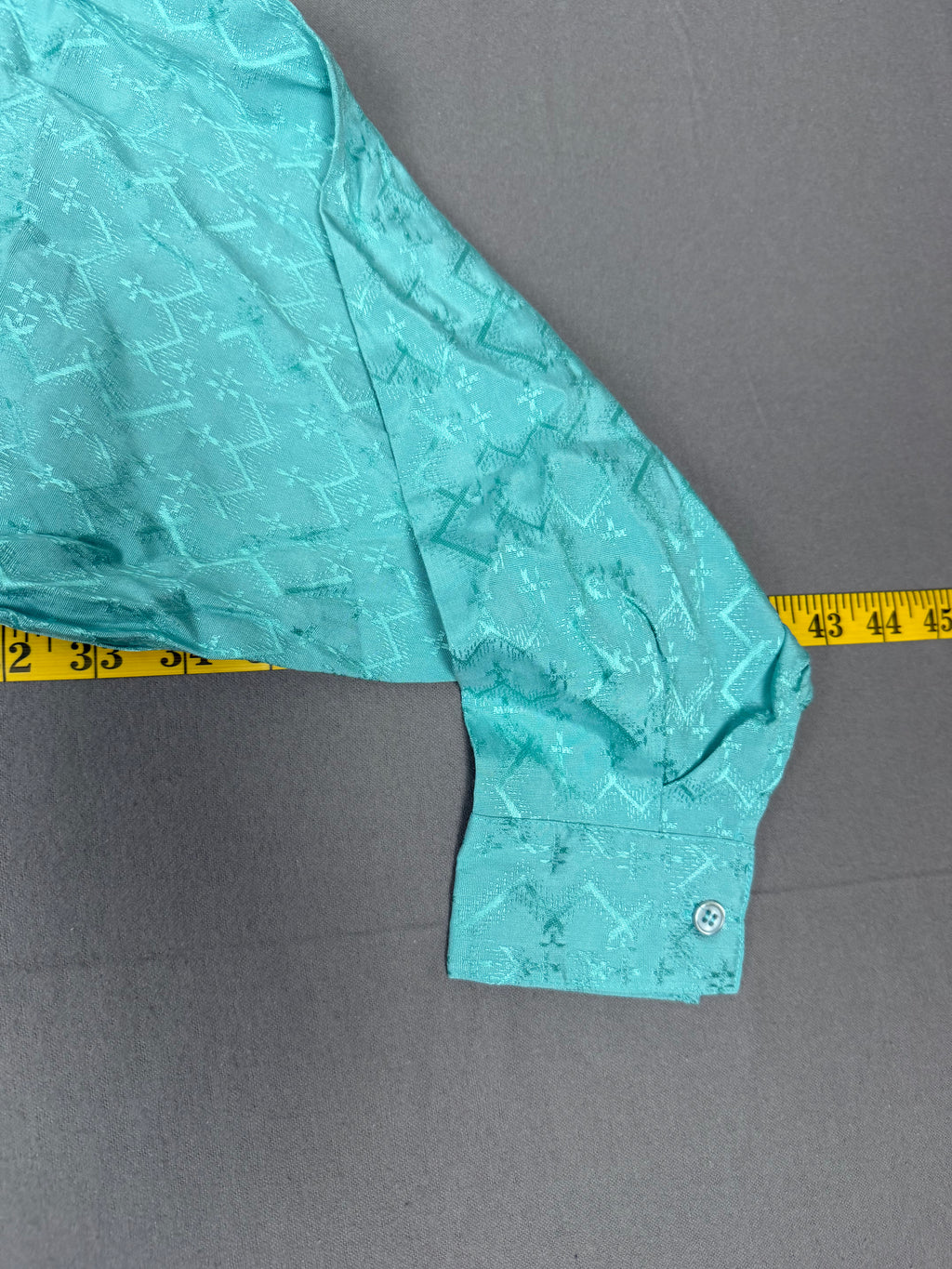 Vintage Mexx Emanuelle Teal Button-Down Shirt, NWT, Size 36/S