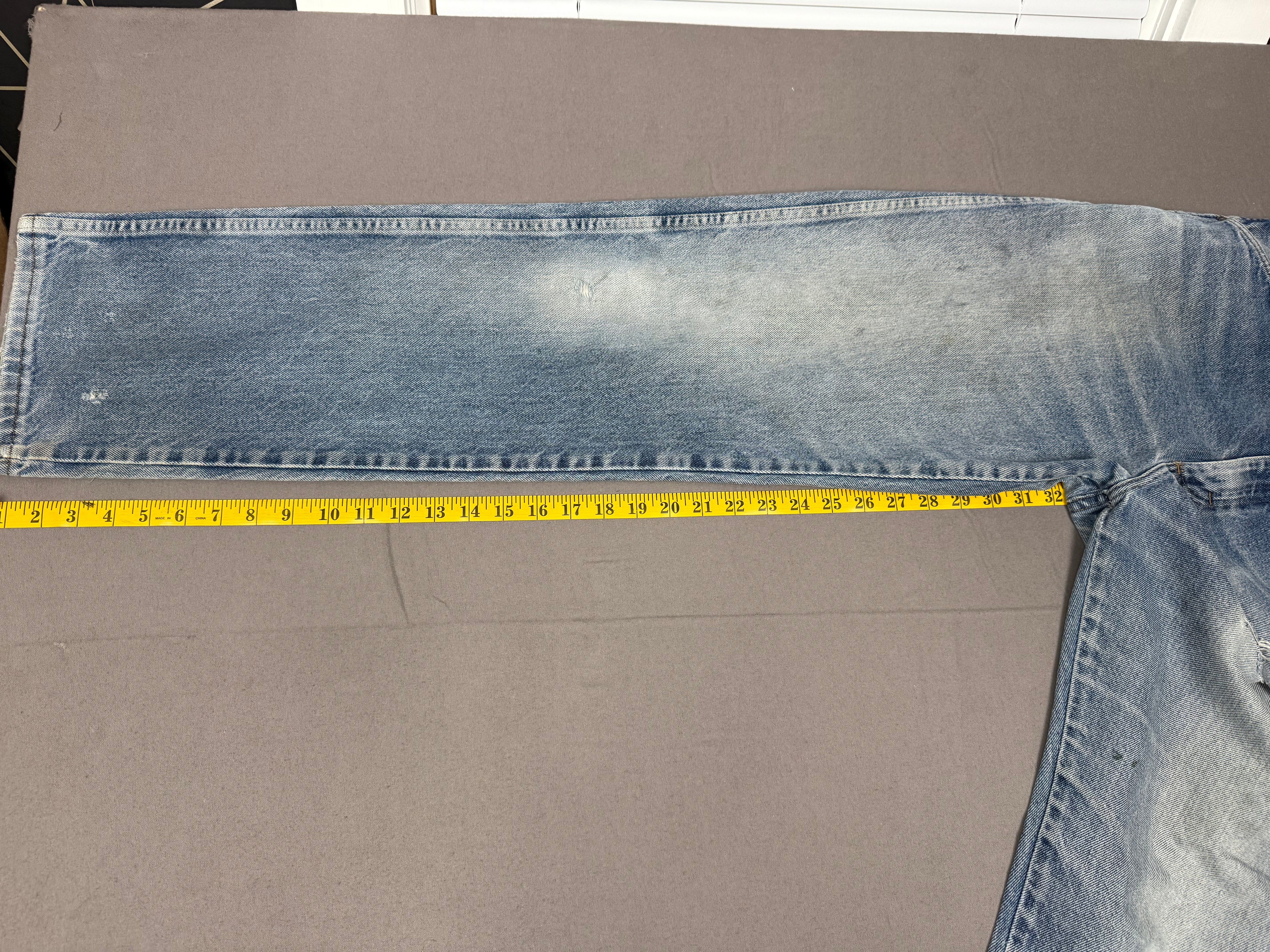 Rustler by Wrangler Regular Fit Straight Leg Jeans 34 × 34