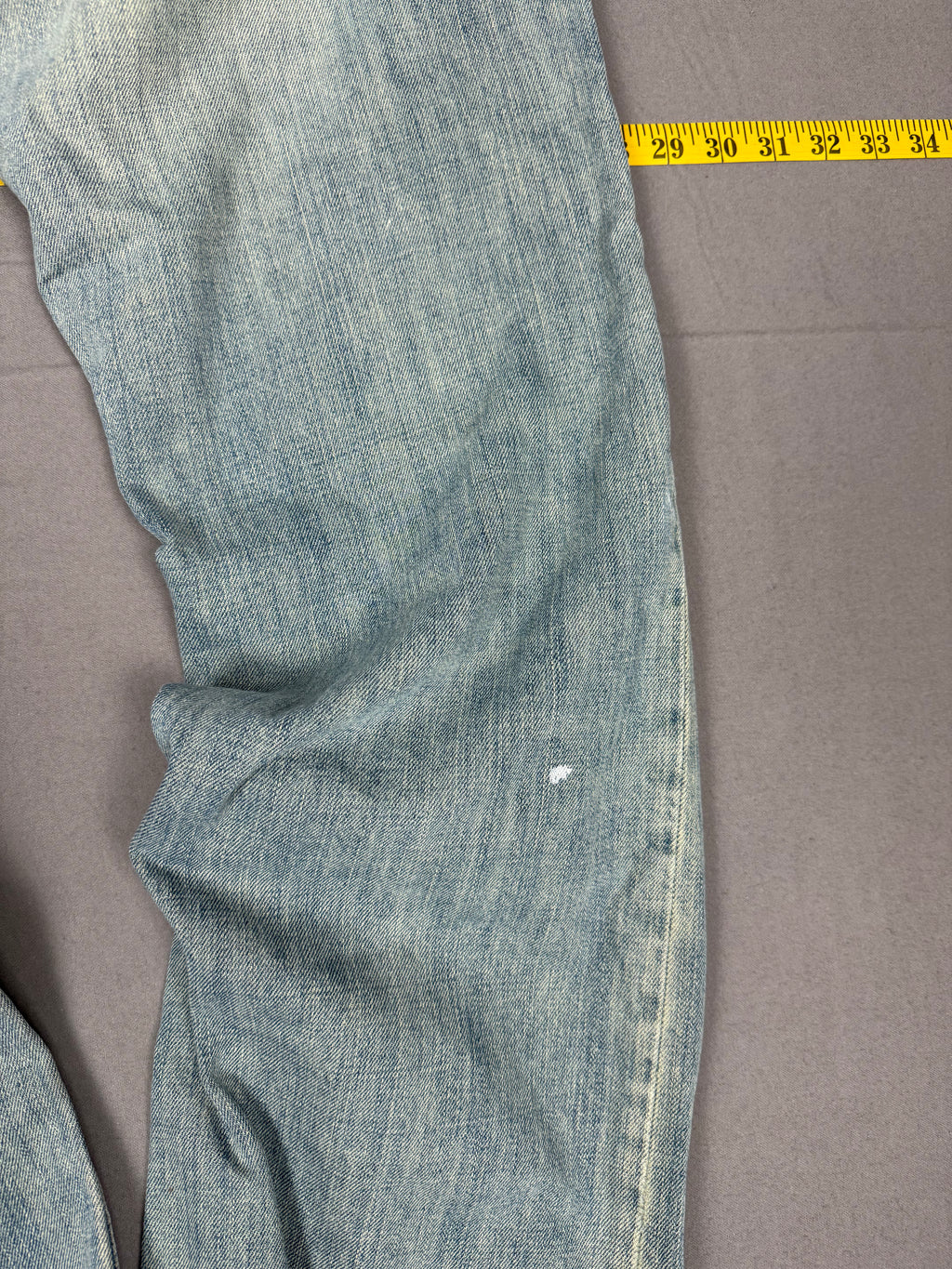 Vintage Abercrombie & Fitch low-rise bootcut jeans in classic blue denim 30X30