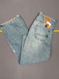 Vintage Abercrombie & Fitch low-rise bootcut jeans in classic blue denim 30X30