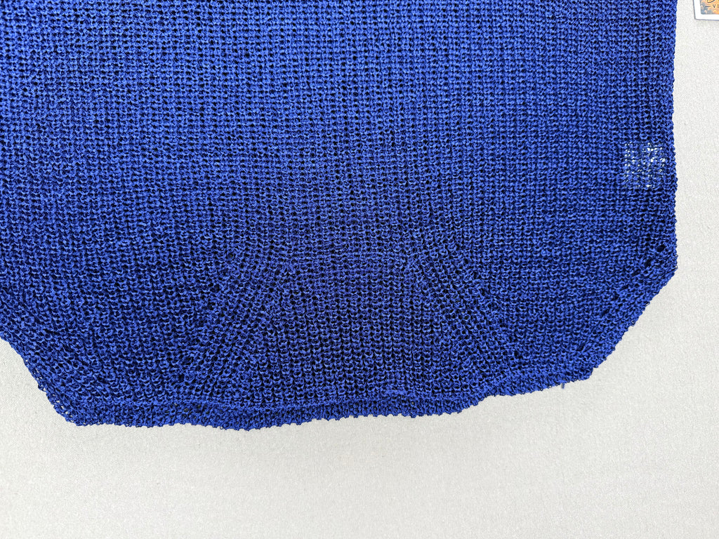 Trisha Tyler – Women’s Relaxed Slinky Sweater / Top – Size: Small – Color: Navy Blue