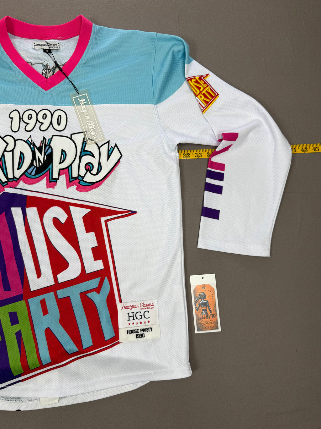 Headgear Classics Kid ’n Play House Party 1990 Hockey Jersey NWT