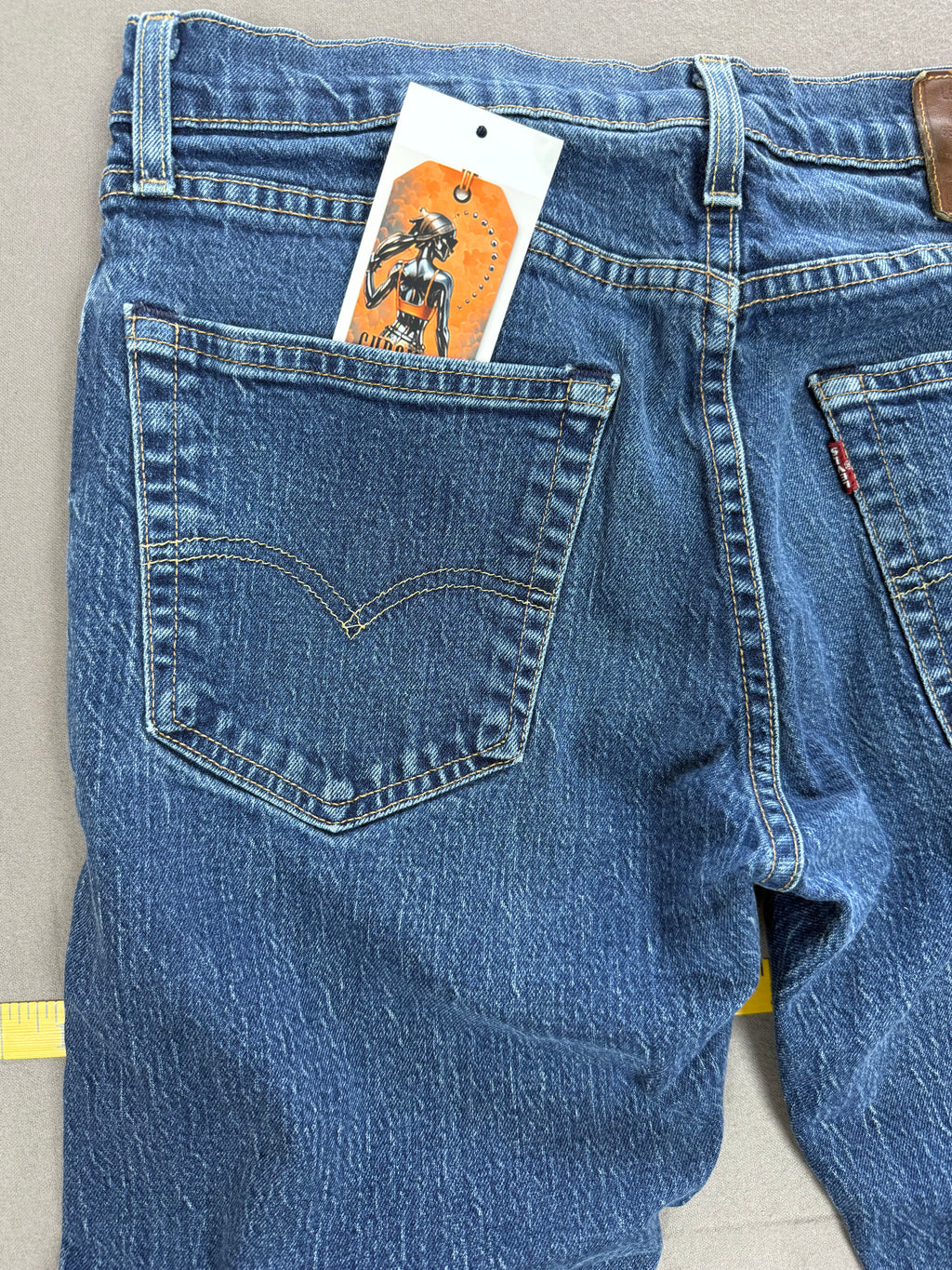 Levi’s 502 Dark Blue 100% Cotton Denim Jeans
