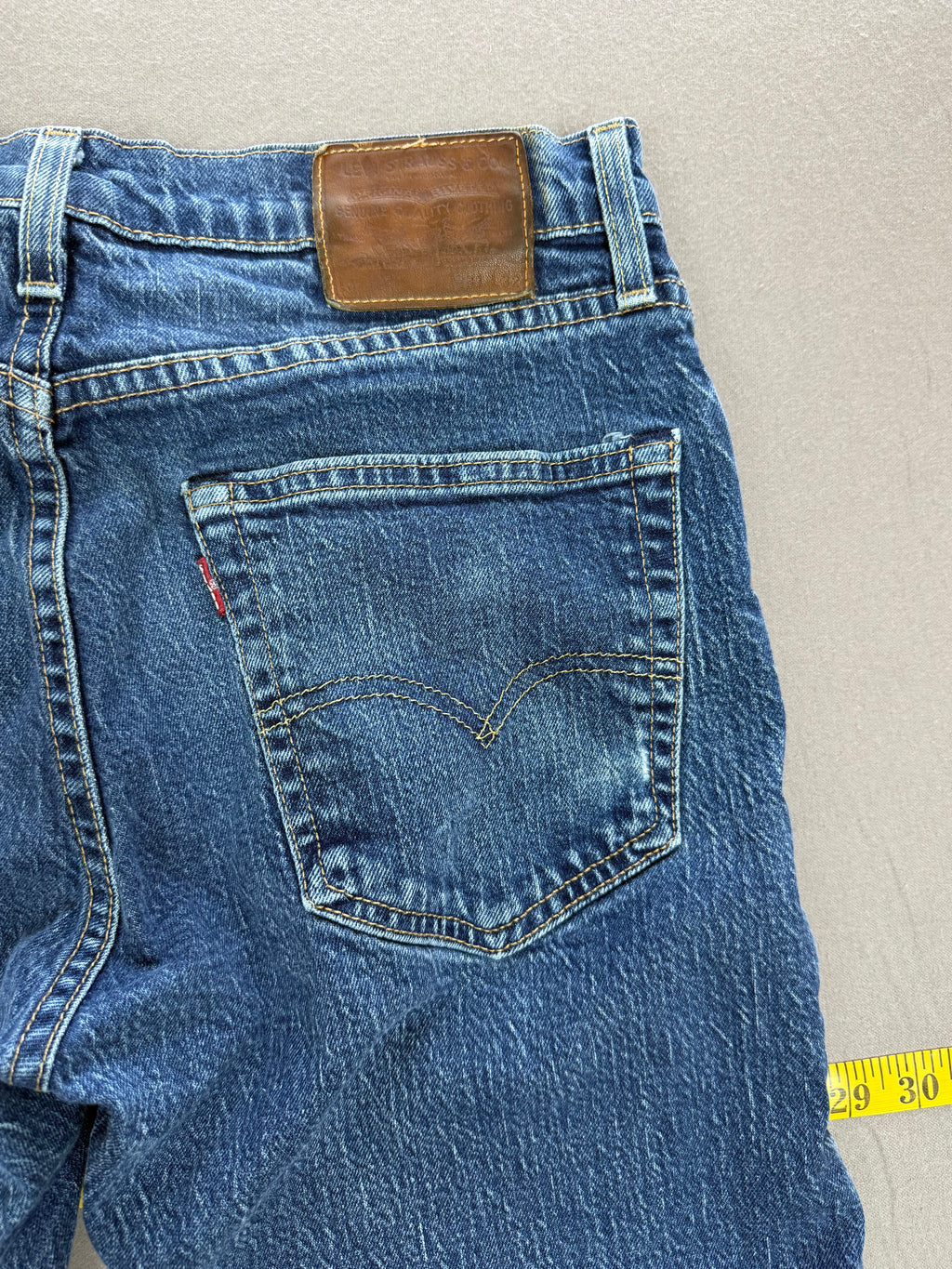 Levi’s 502 Dark Blue 100% Cotton Denim Jeans