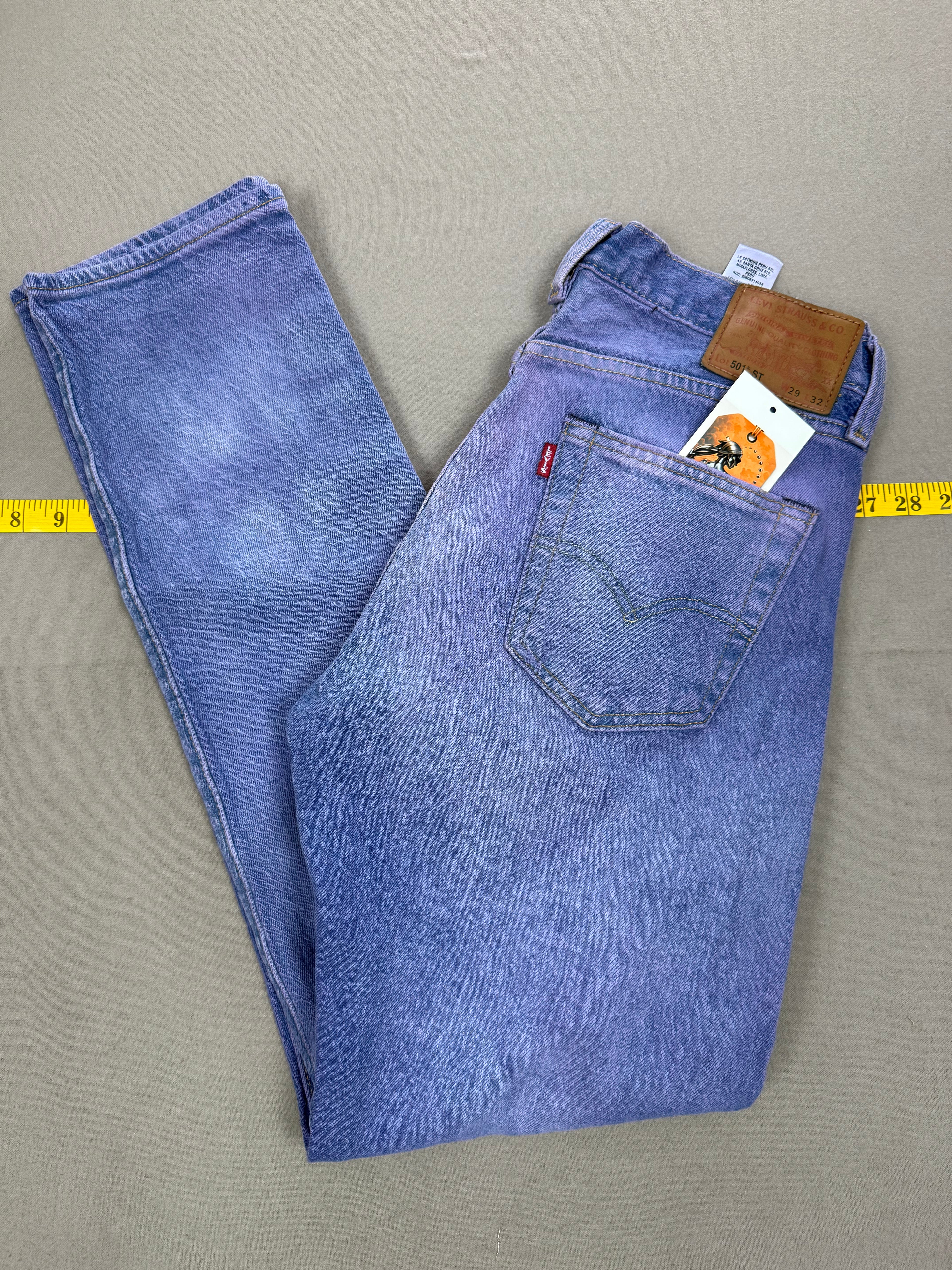 Levi’s 501 ST Light Purple Dyed Denim Jeans
