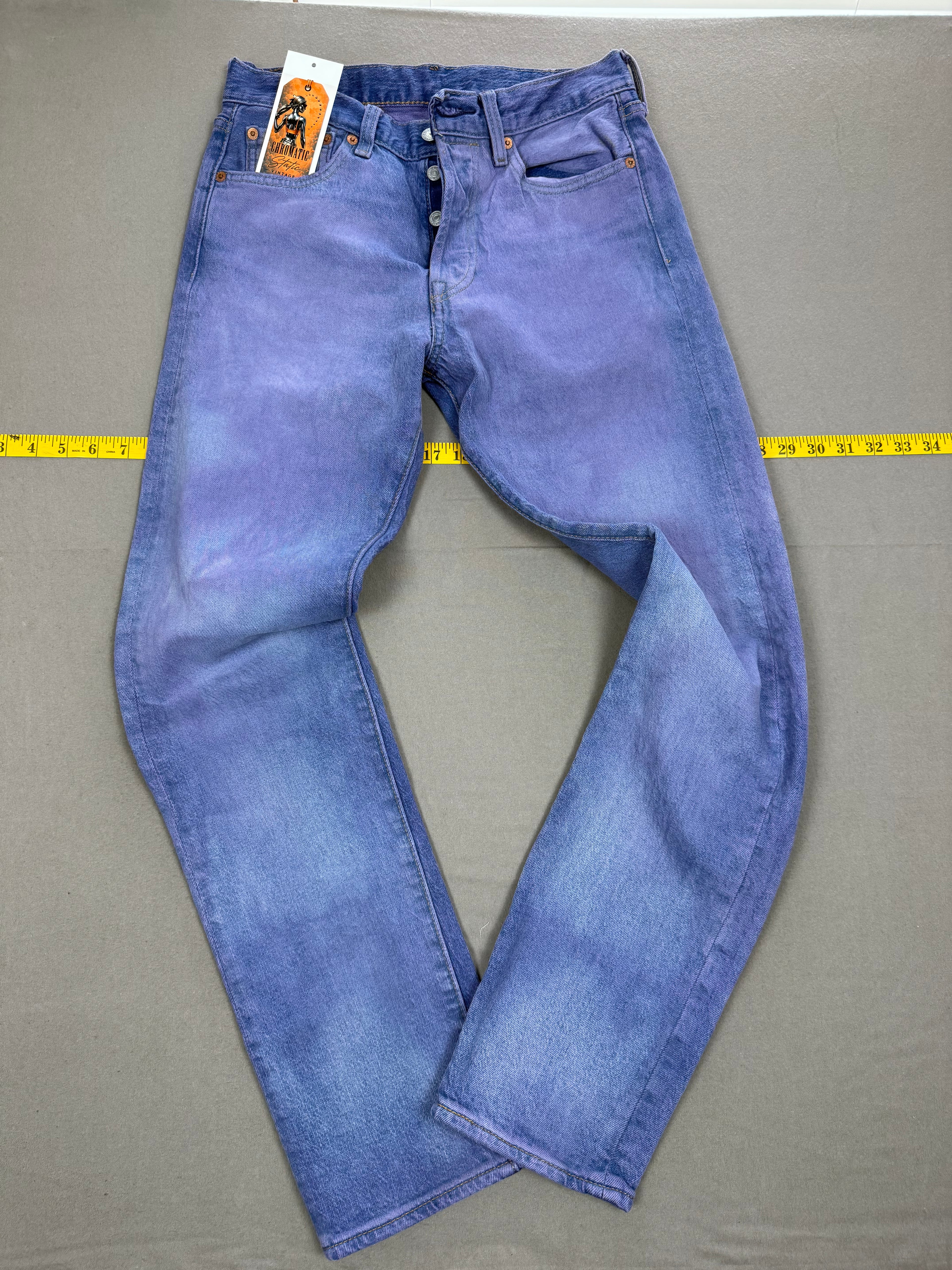 Levi’s 501 ST Light Purple Dyed Denim Jeans