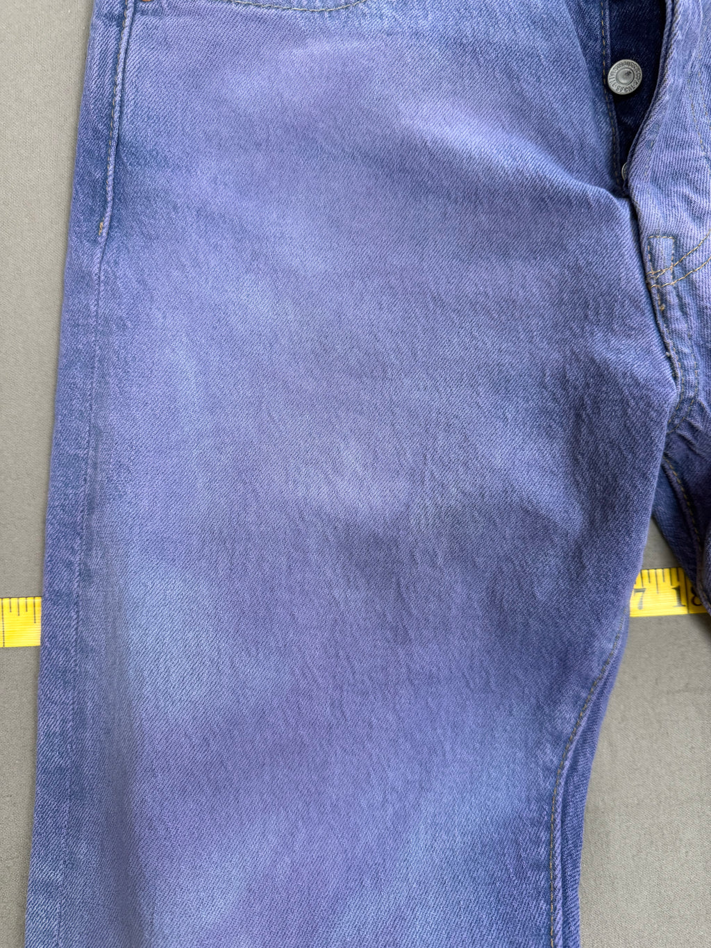 Levi’s 501 ST Light Purple Dyed Denim Jeans