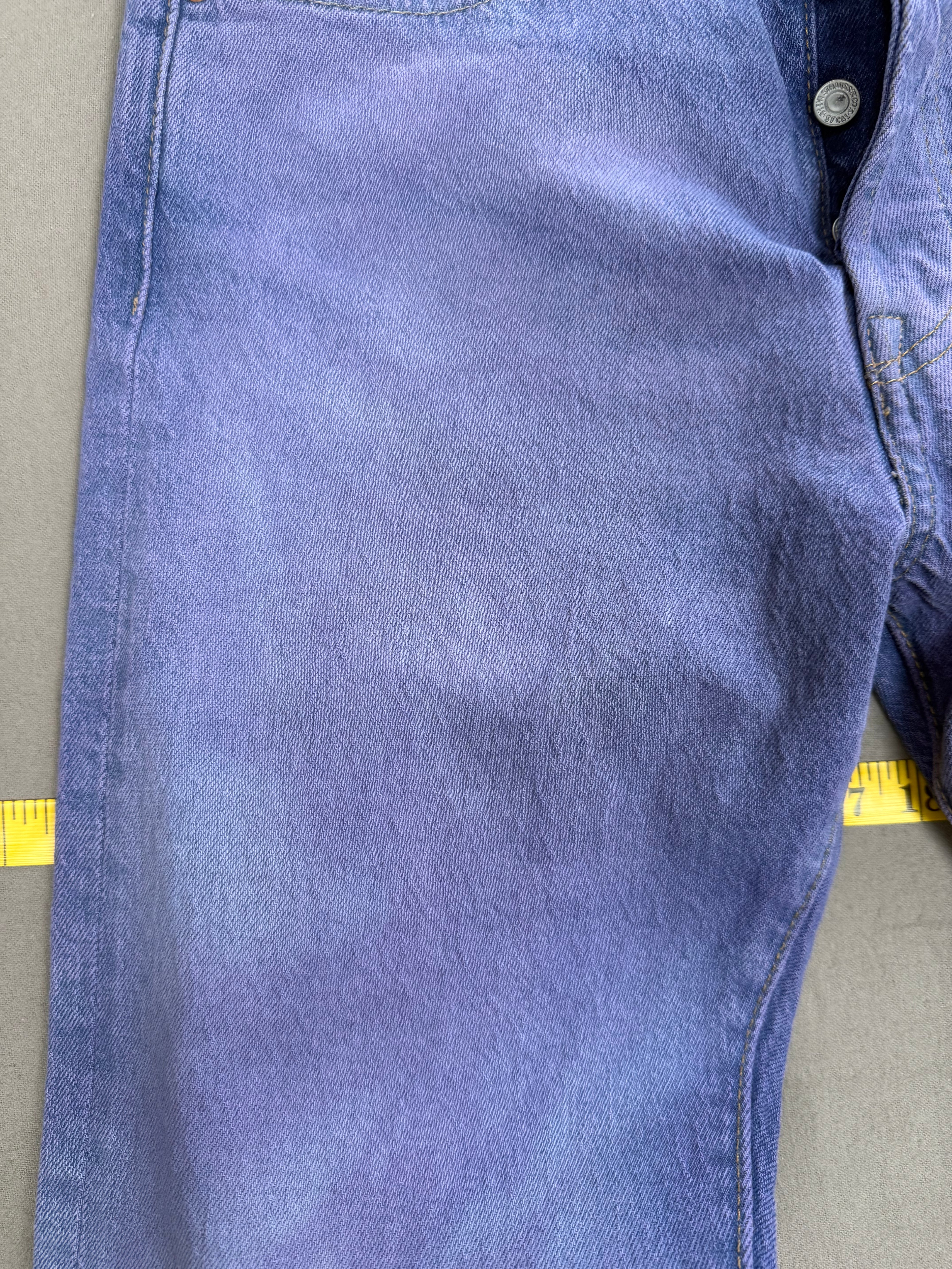 Levi’s 501 ST Light Purple Dyed Denim Jeans