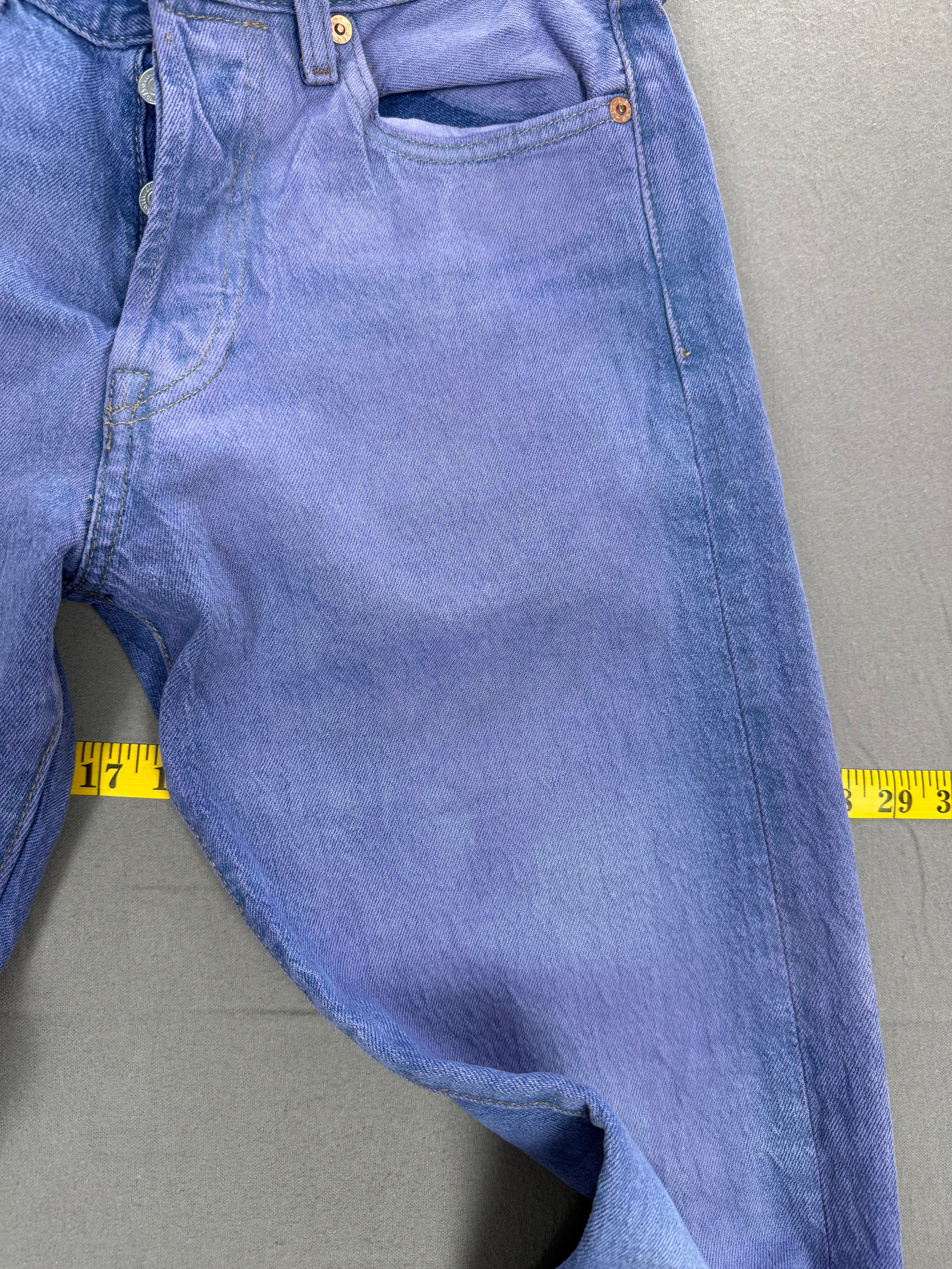 Levi’s 501 ST Light Purple Dyed Denim Jeans
