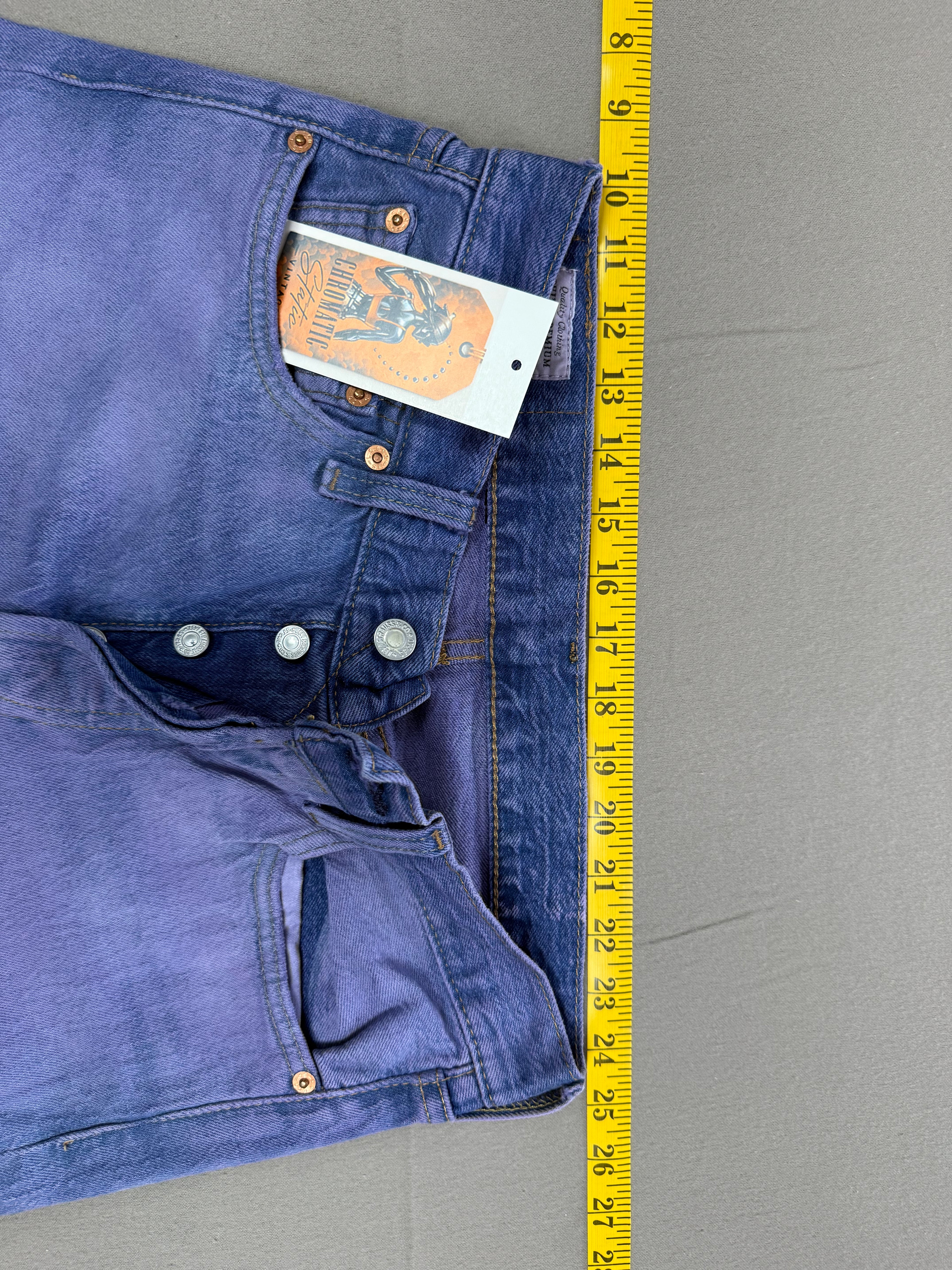 Levi’s 501 ST Light Purple Dyed Denim Jeans