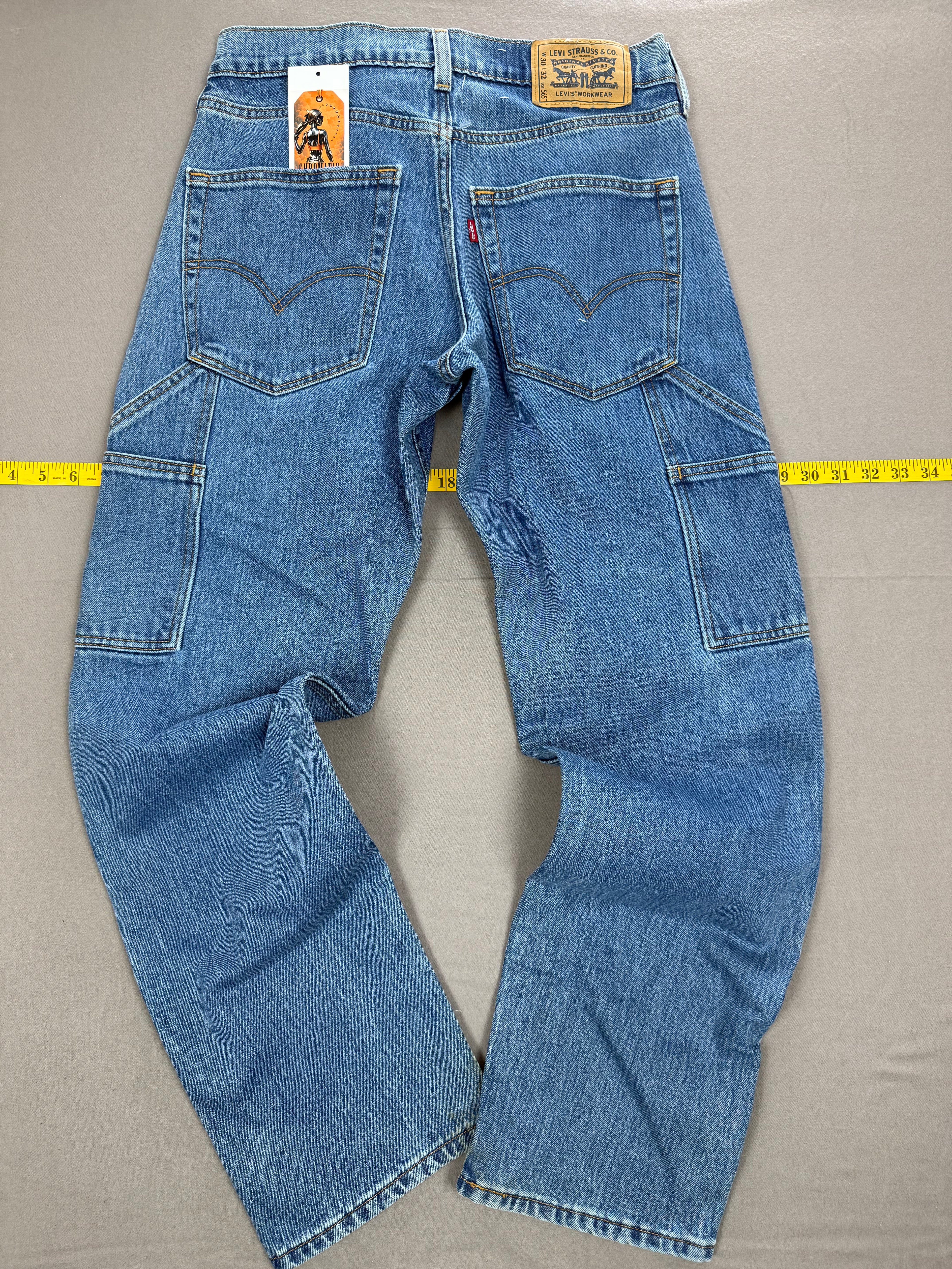 Levi’s Workwear 565 Denim Blue Carpenter Jeans