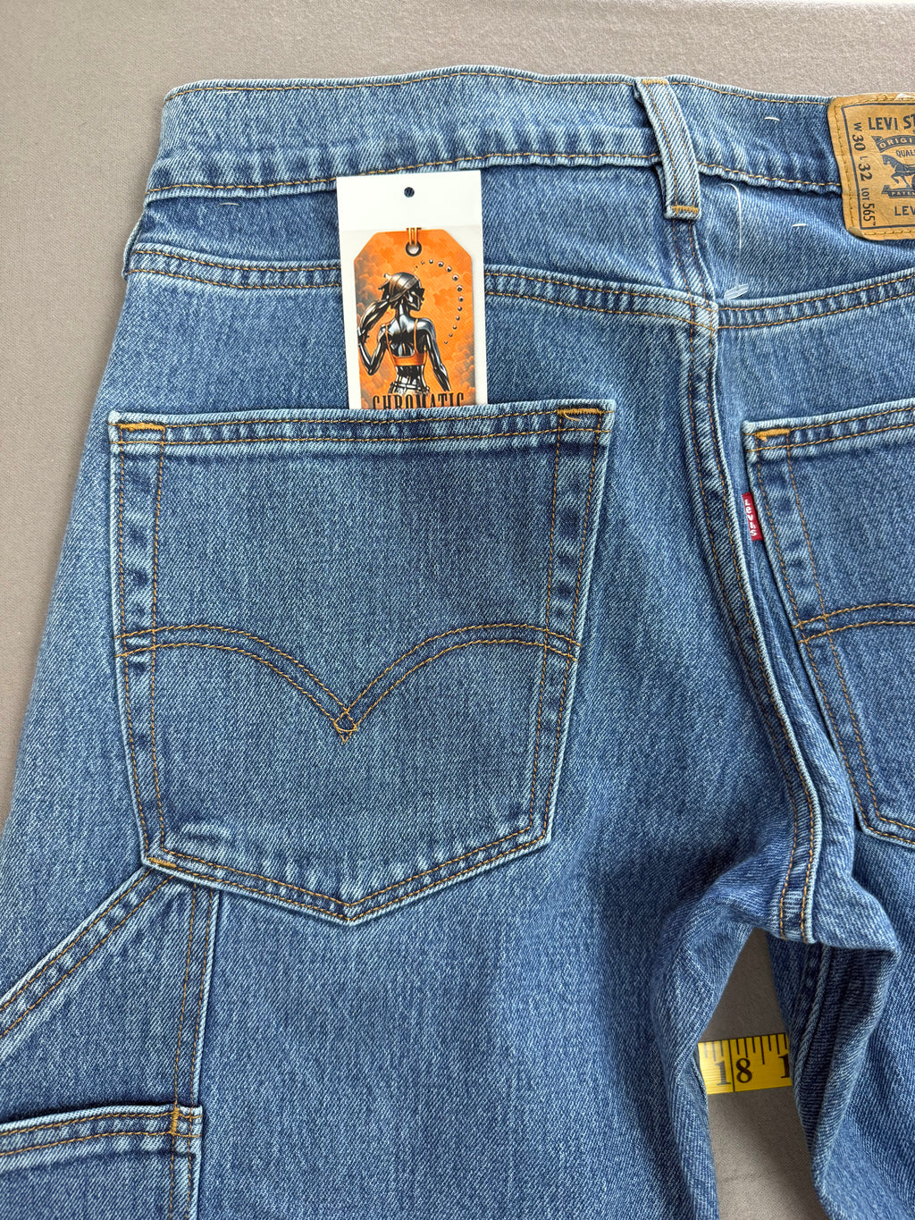 Levi’s Workwear 565 Denim Blue Carpenter Jeans