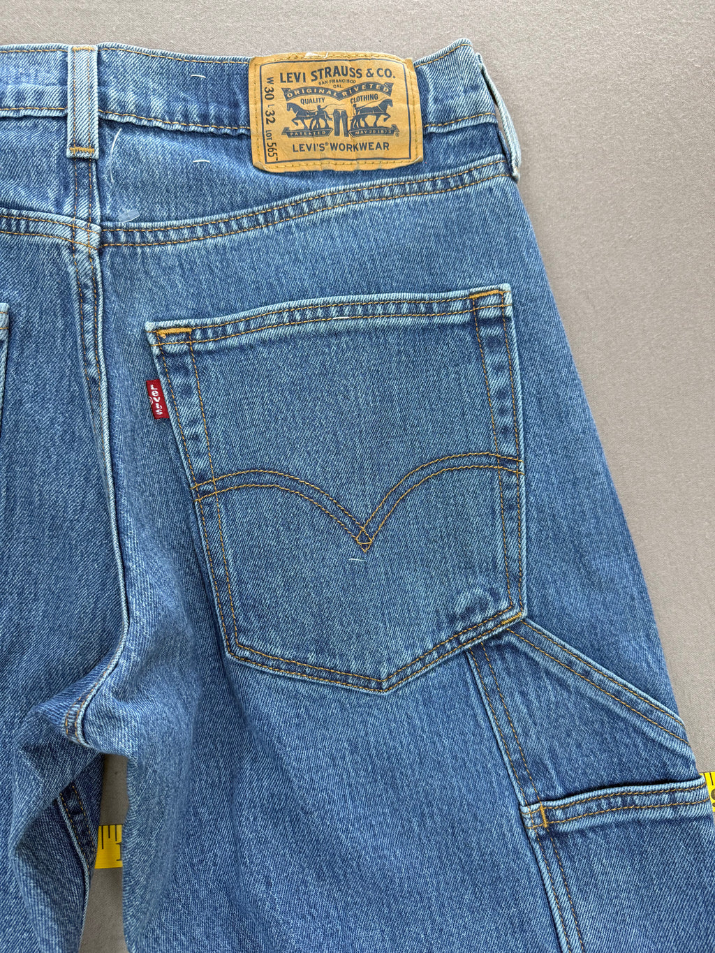 Levi’s Workwear 565 Denim Blue Carpenter Jeans