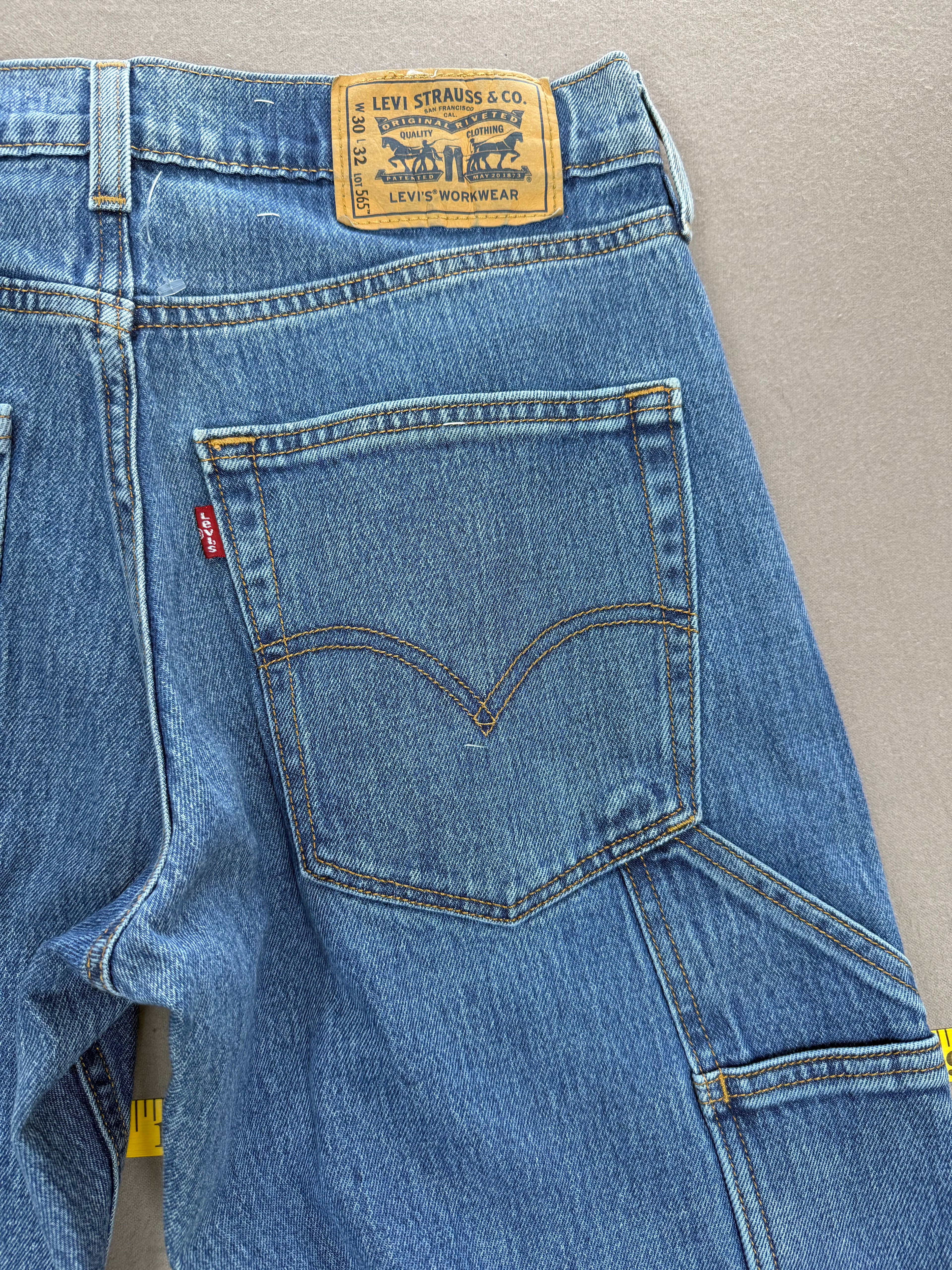 Levi’s Workwear 565 Denim Blue Carpenter Jeans