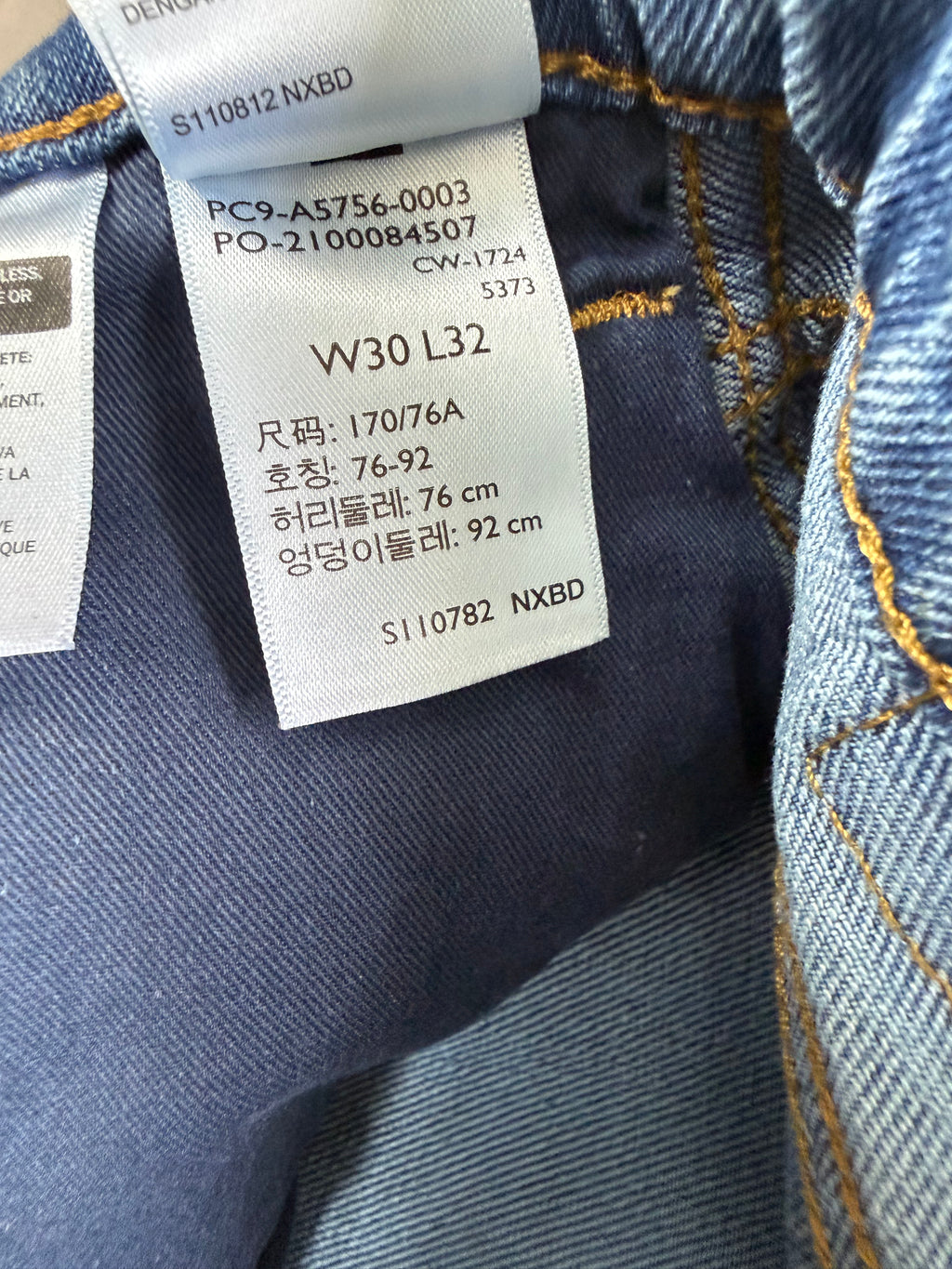Levi’s Workwear 565 Denim Blue Carpenter Jeans