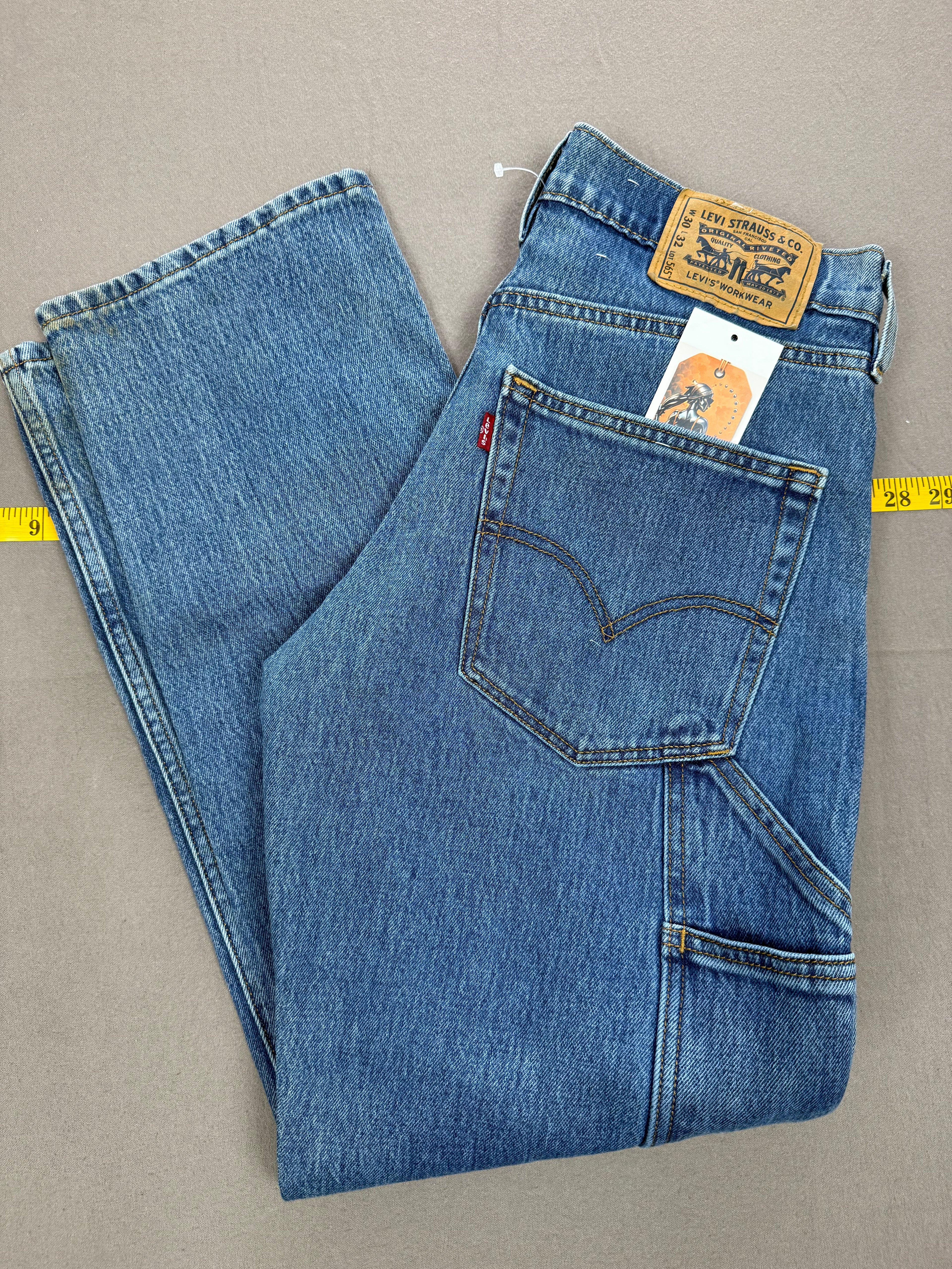 Levi’s Workwear 565 Denim Blue Carpenter Jeans