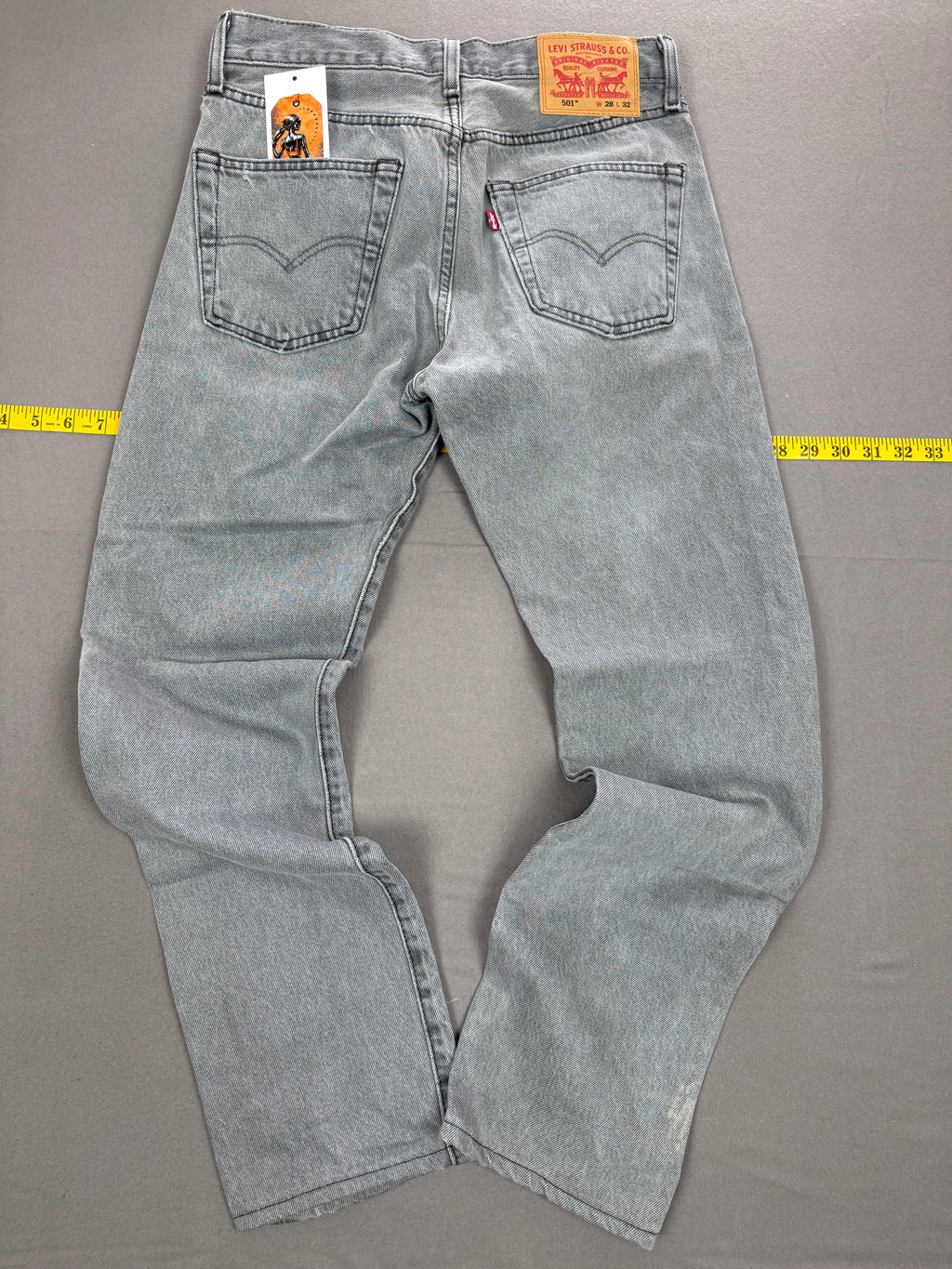 Levi’s 501 Light Grey Denim Jeans