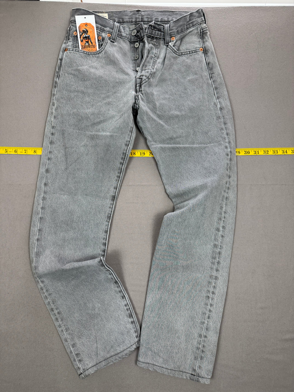 Levi’s 501 Light Grey Denim Jeans