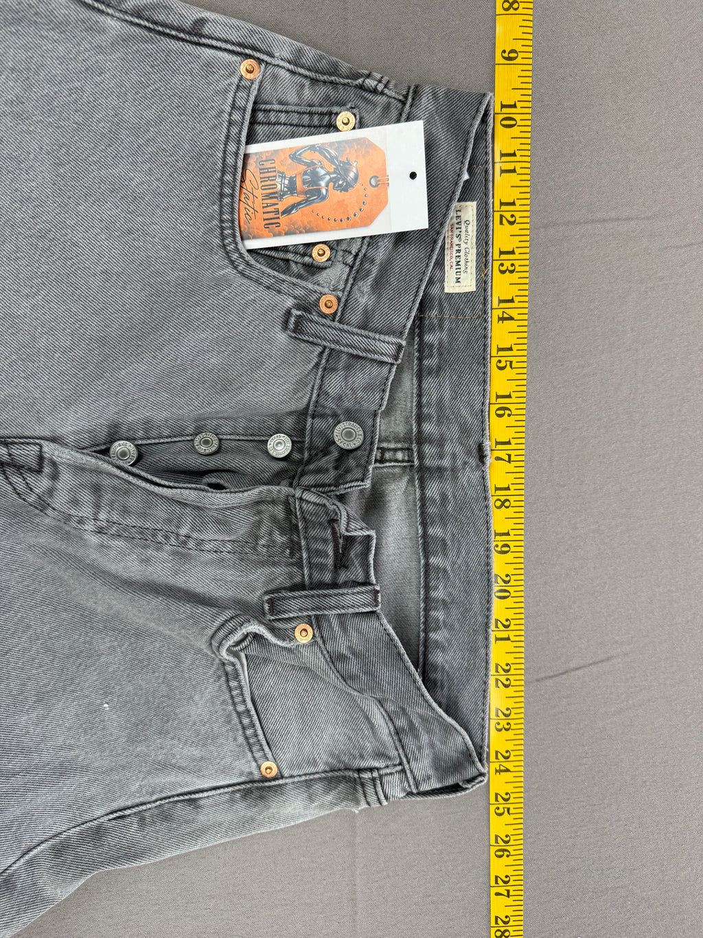 Levi’s 501 Light Grey Denim Jeans