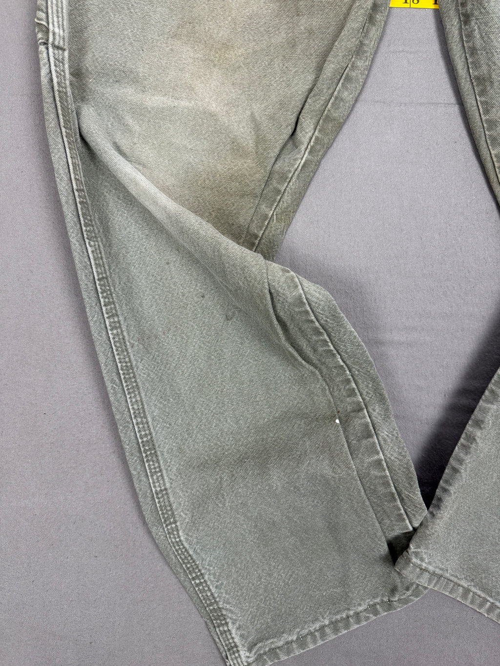 Vintage Rustler Super Faded Light Green Carpenter Work Pants