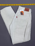 Levi’s Off-White Cotton Linen Jeans