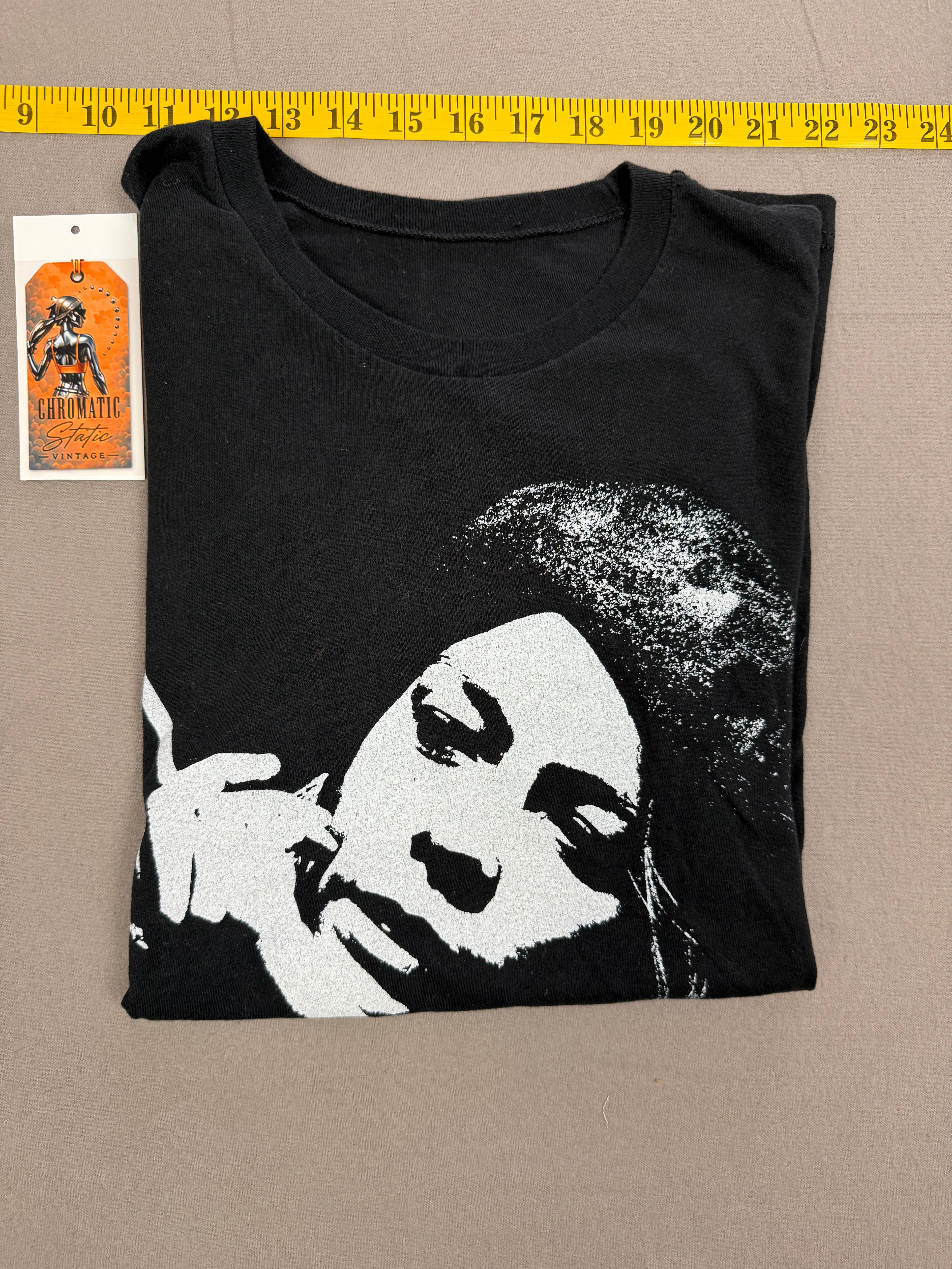 Vintage Rickie Lee Jones Black Graphic T-Shirt