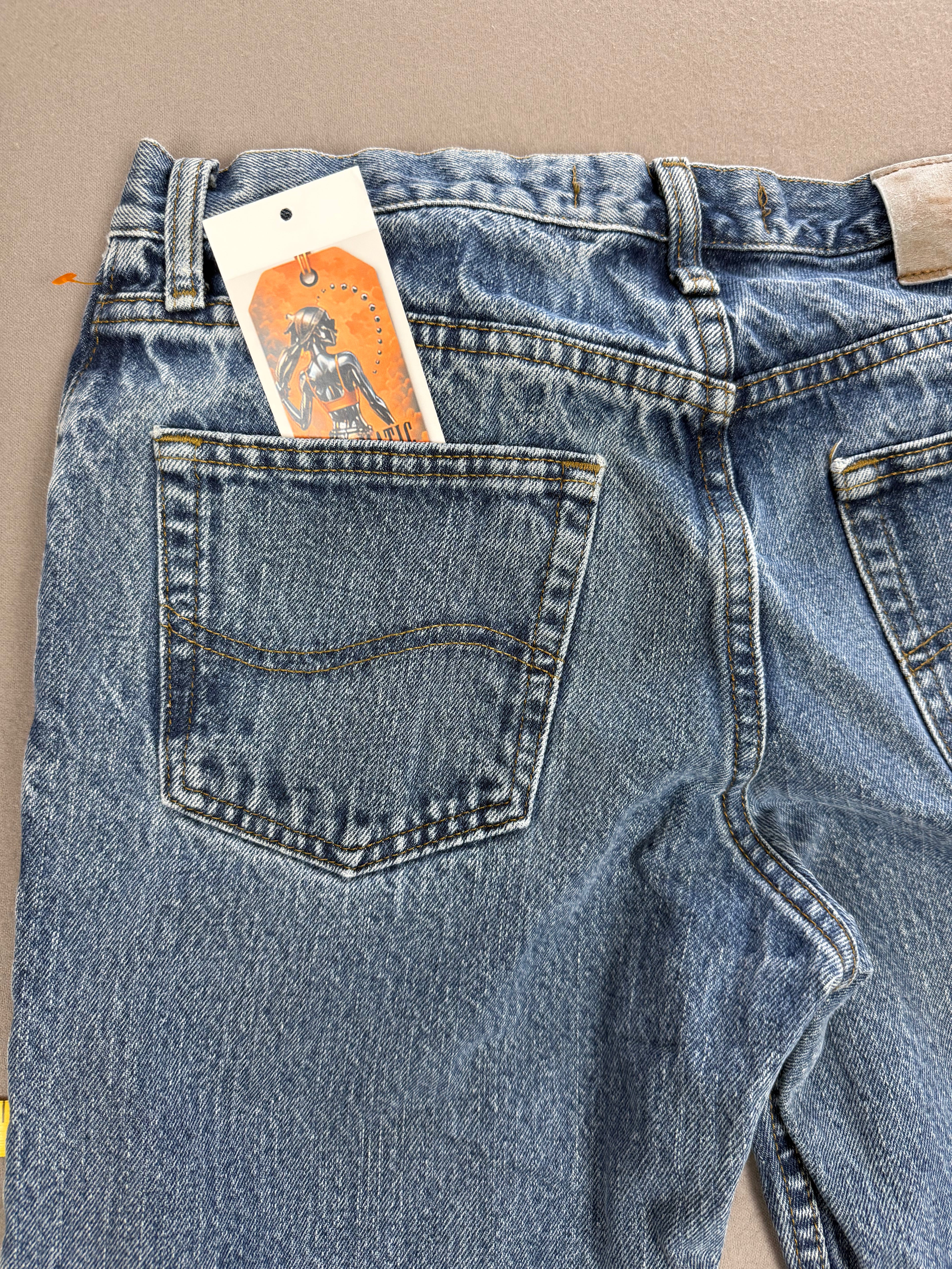 Vintage Lee Regular Fit Blue Denim Jeans