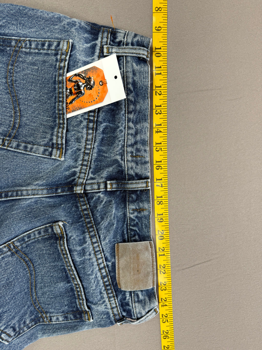 Vintage Lee Regular Fit Blue Denim Jeans