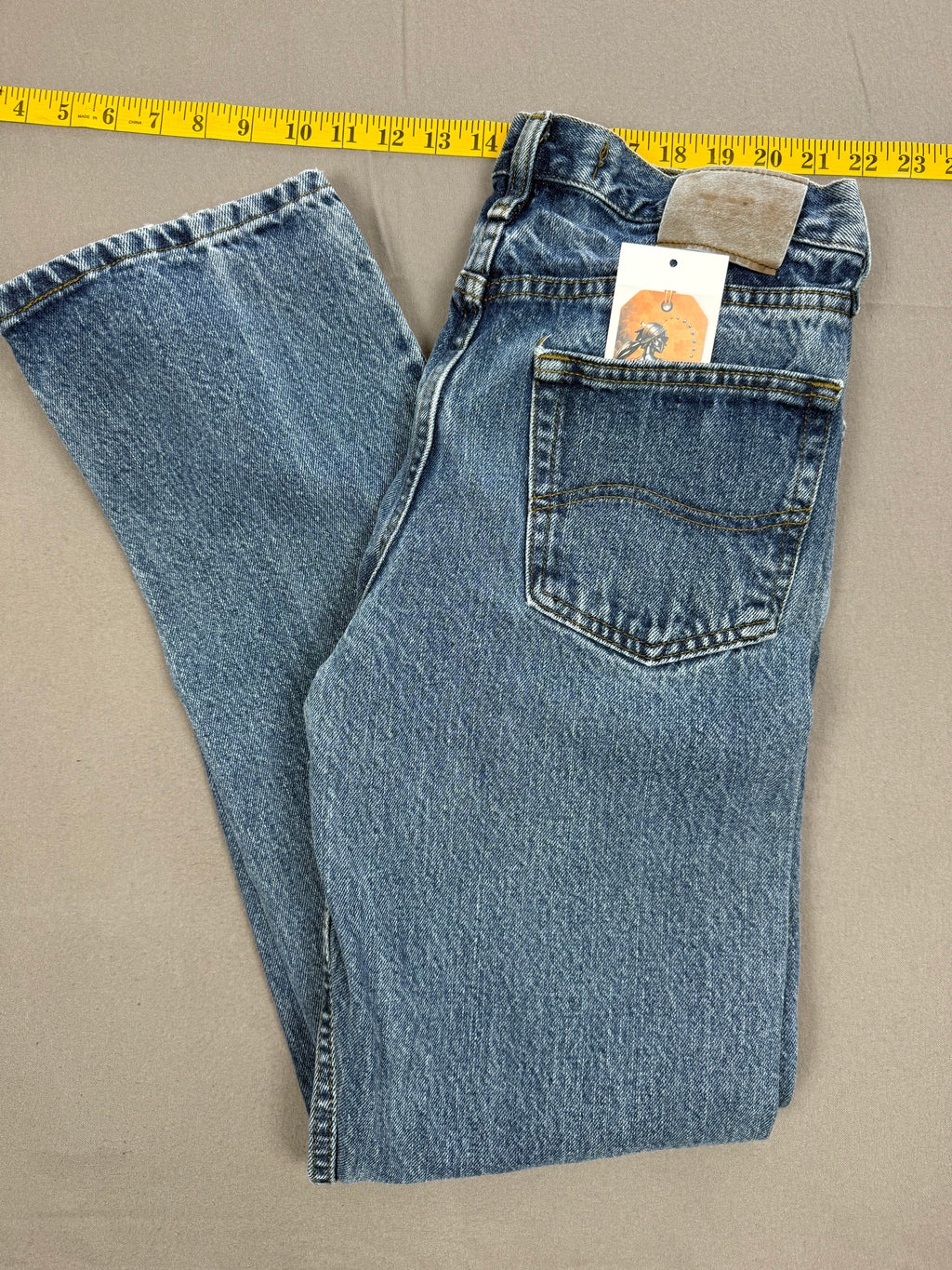 Vintage Lee Regular Fit Blue Denim Jeans