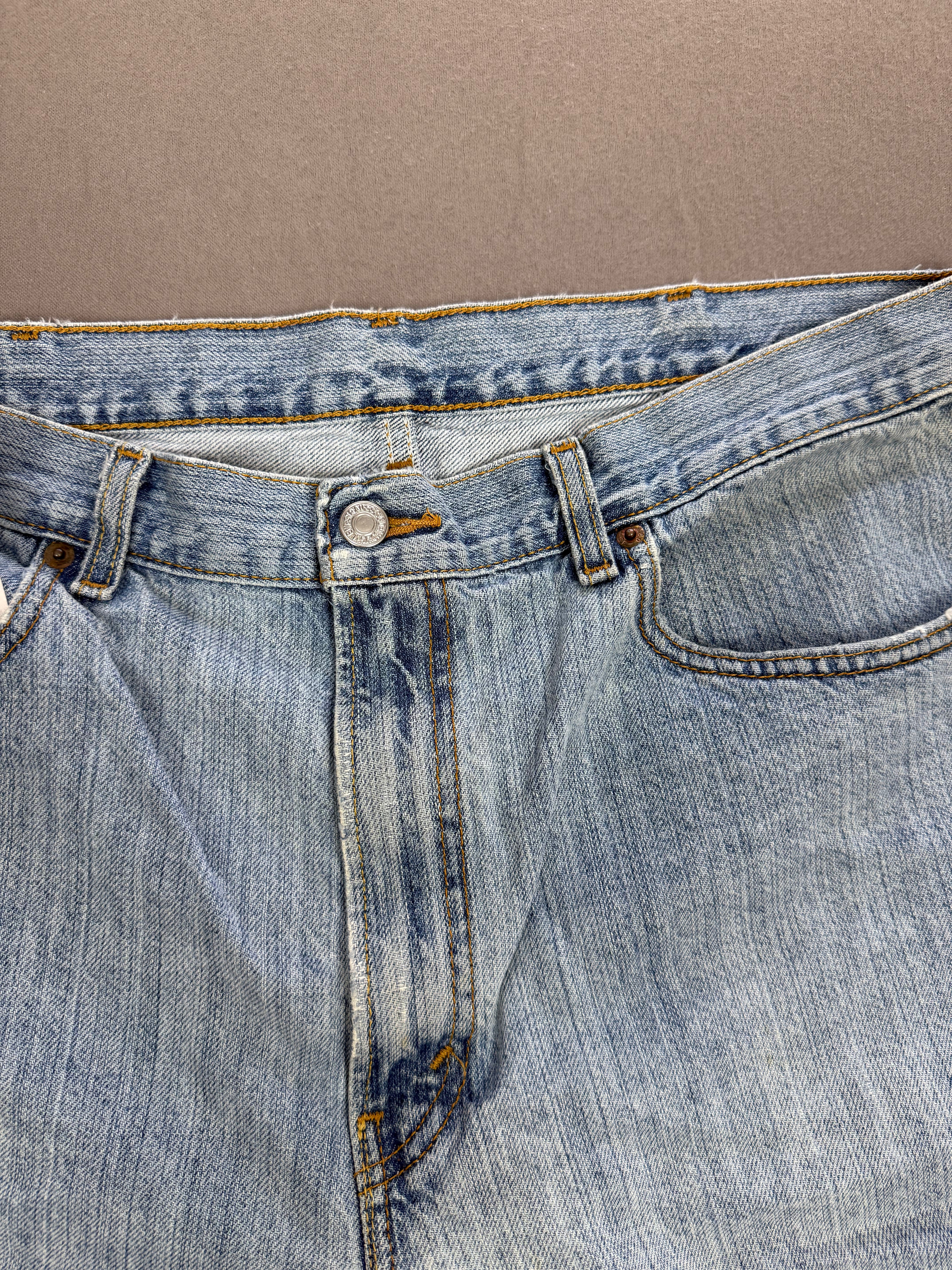 Vintage Levi’s 505 Super-Faded Light Wash Denim Shorts