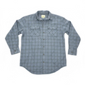 Vintage John Nelson Blue & Black Button-Down Shirt